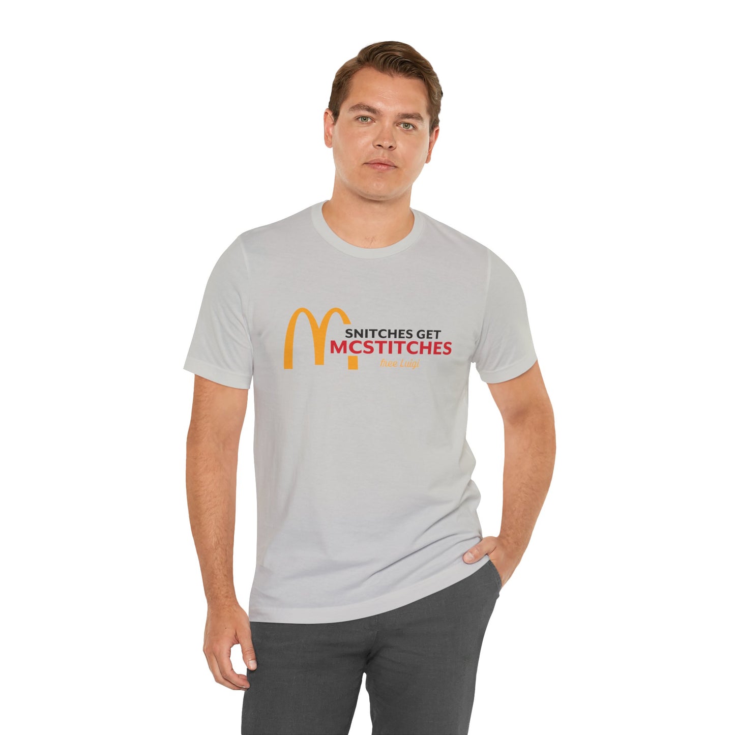 Snitches Get McStitches Unisex Jersey Short Sleeve Tee