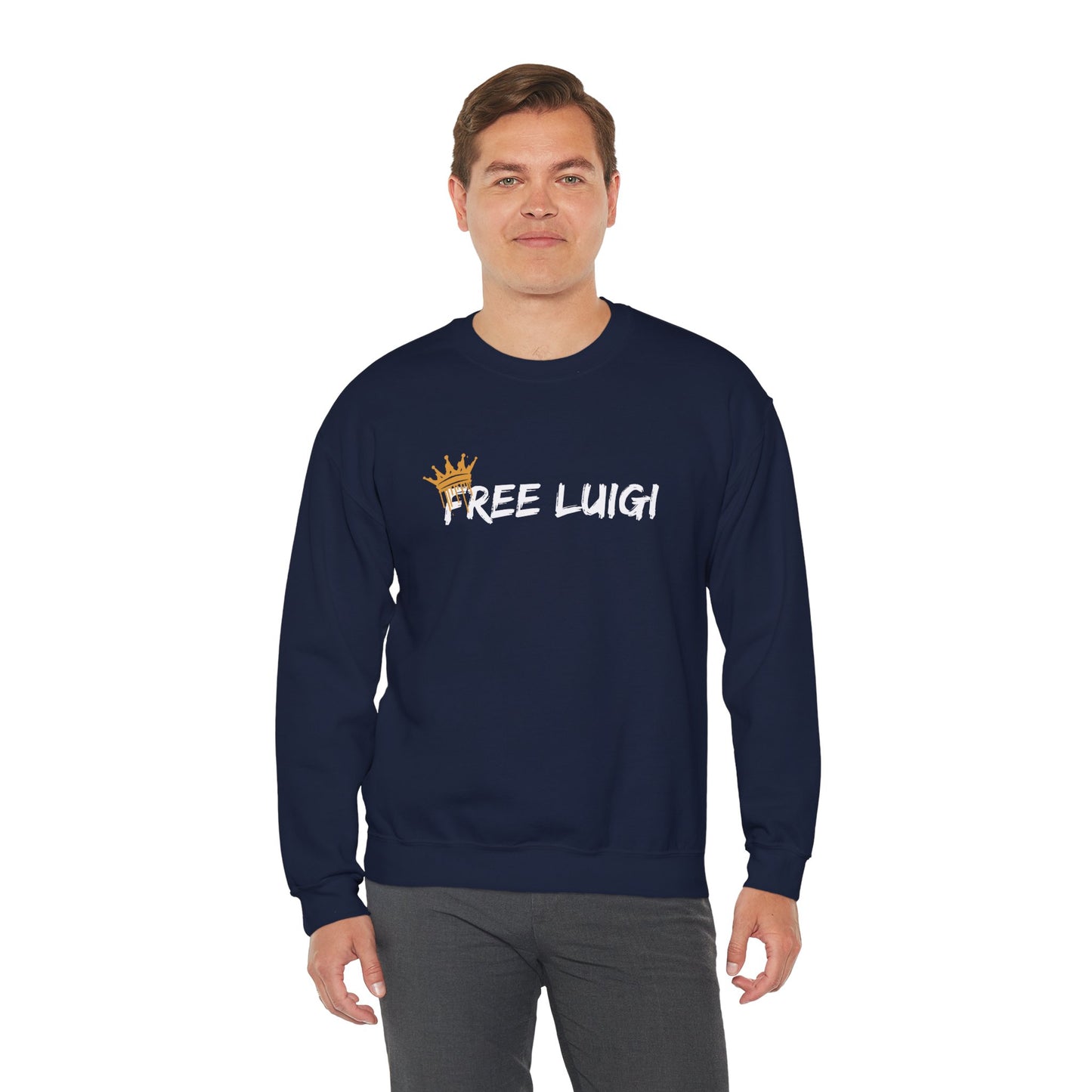 Free the King Unisex Heavy Blend™ Crewneck Sweatshirt