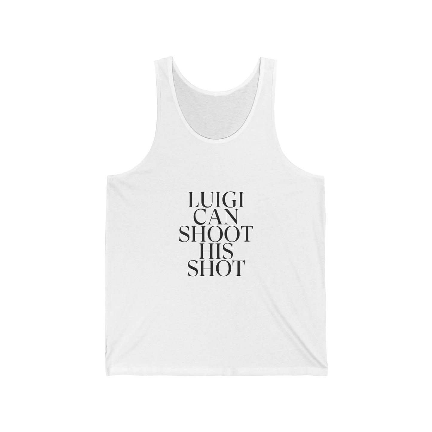 Shoot Your Shot Unisex Jersey Tank