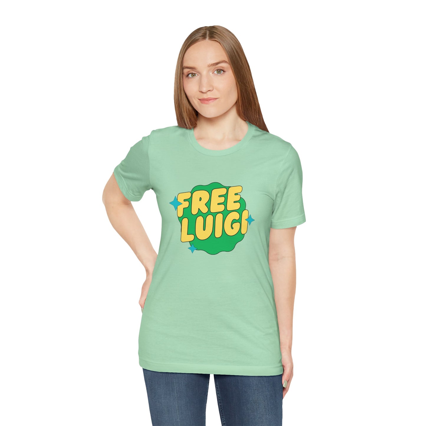 Free Our Guy Green Unisex Jersey Short Sleeve Tee