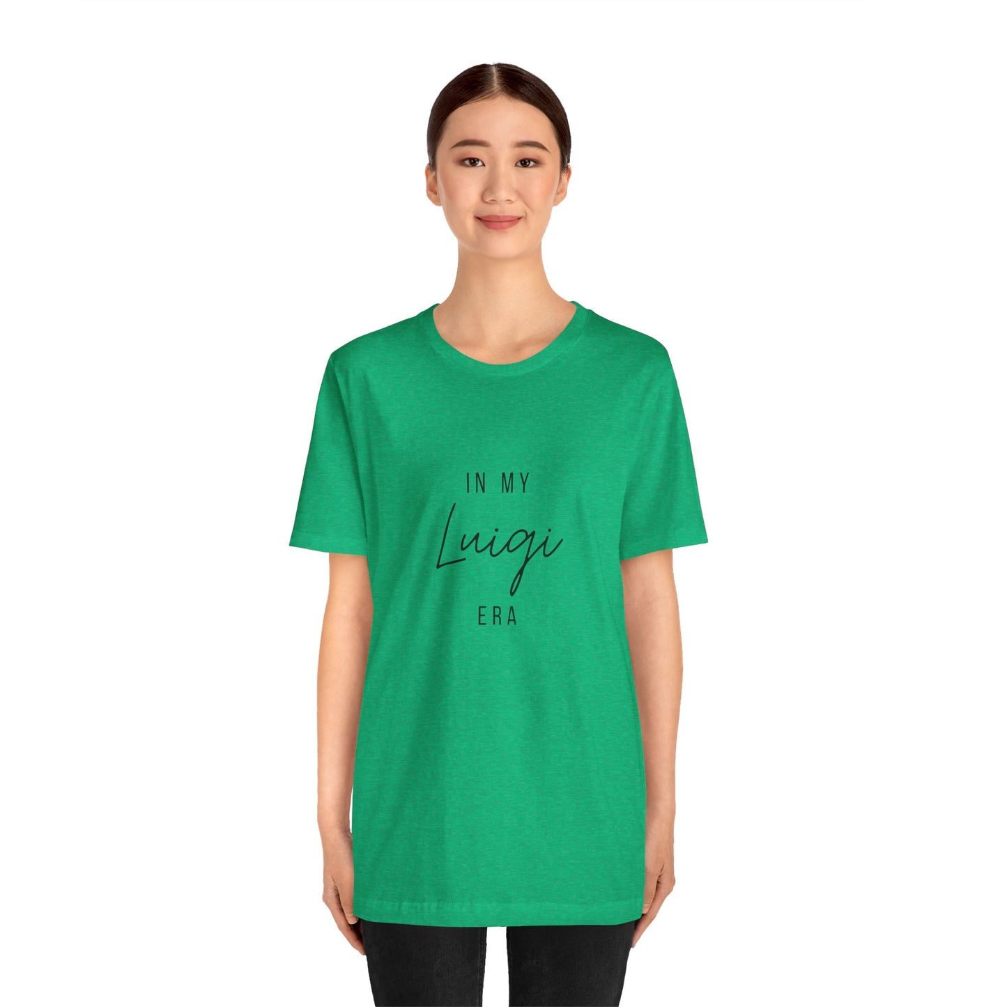 In My Era Script Unisex Jersey Short Sleeve Tee