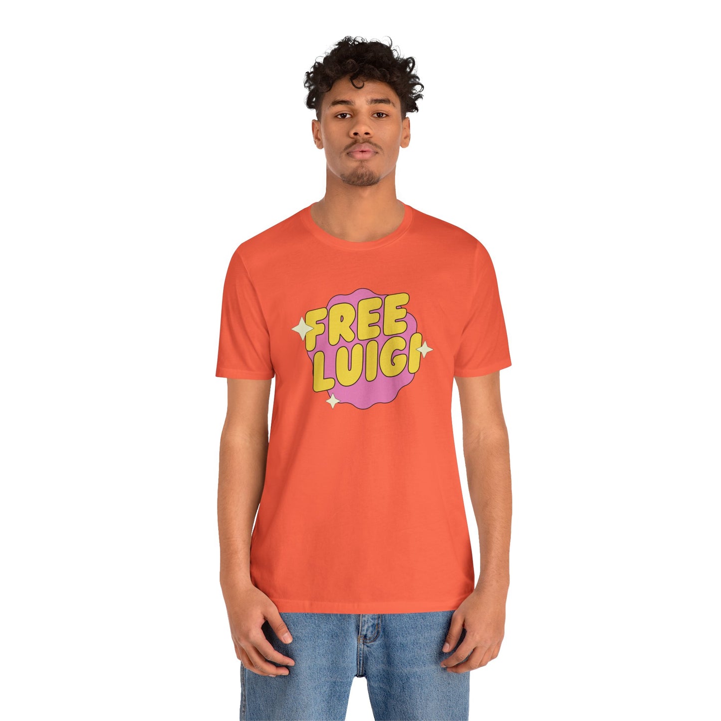 Yellow Free Our Guy Unisex Jersey Short Sleeve Tee