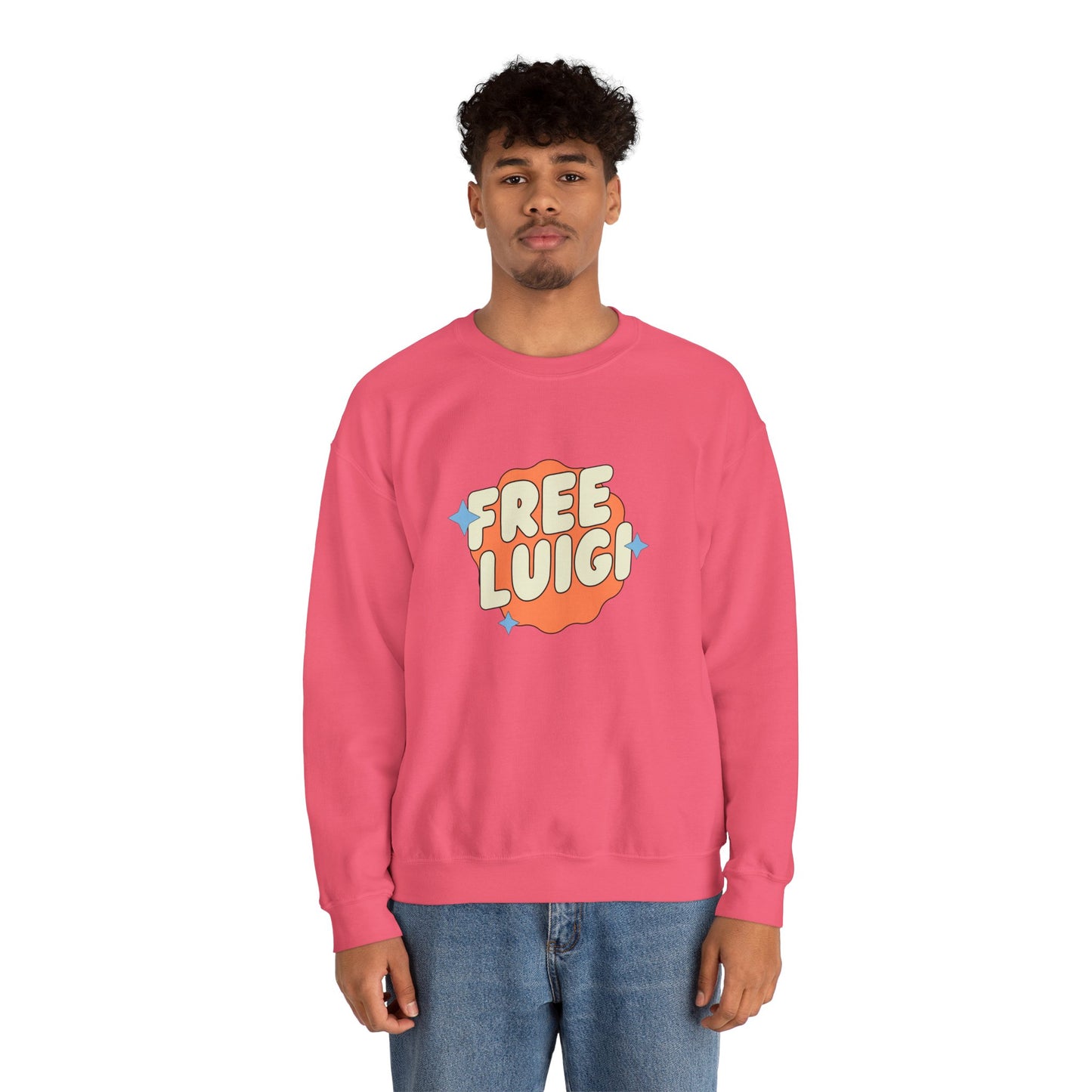 Free Our Guy Unisex Heavy Blend™ Crewneck Sweatshirt