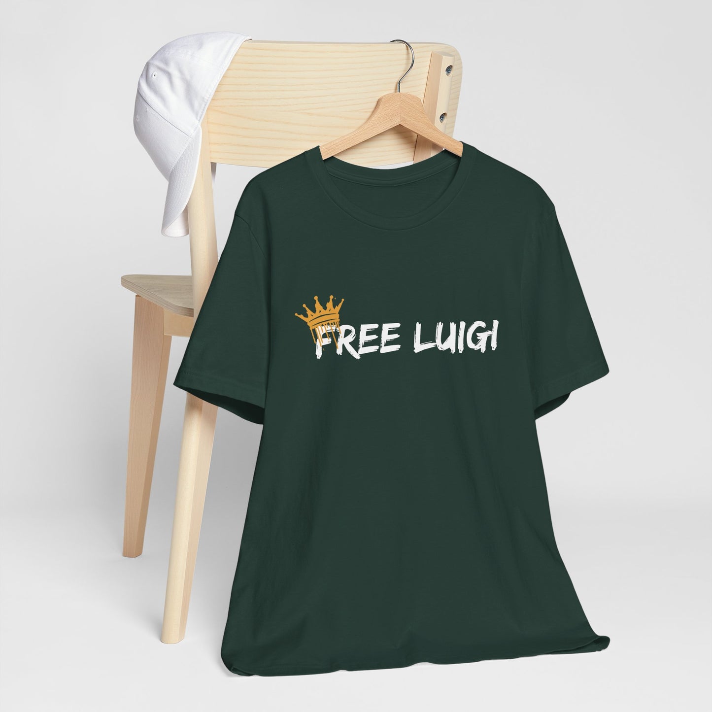 Free The King White Unisex Jersey Short Sleeve Tee