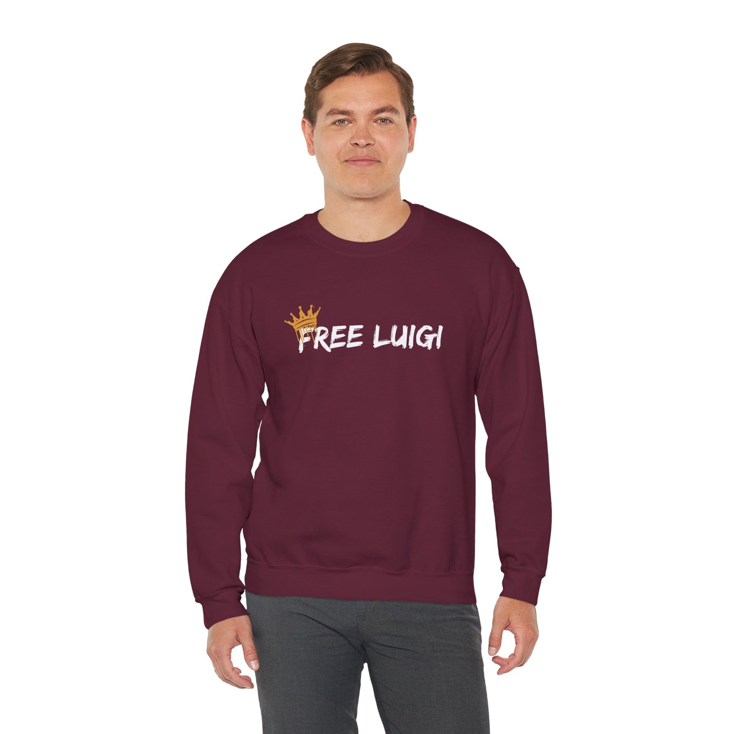 Free the King Unisex Heavy Blend™ Crewneck Sweatshirt