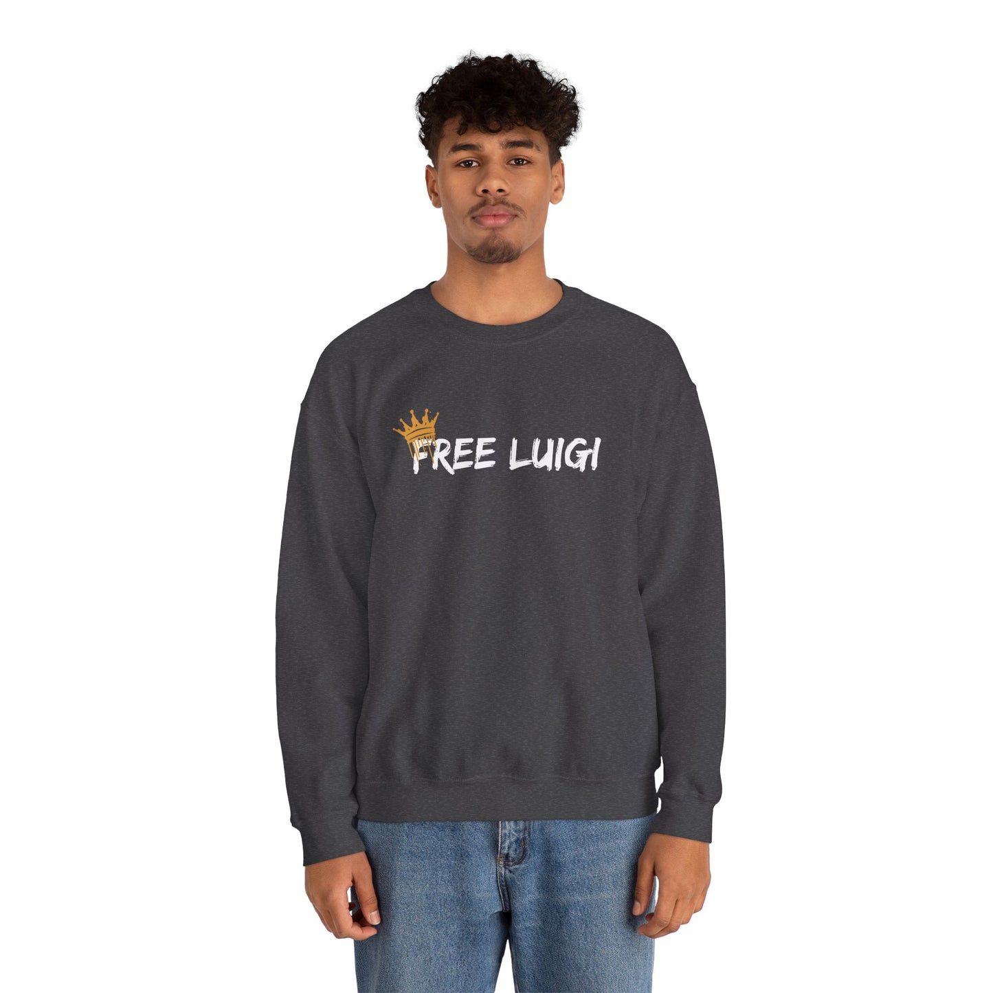 Free the King Unisex Heavy Blend™ Crewneck Sweatshirt