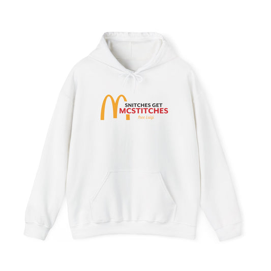 Snitches Get Mcstitches Unisex Heavy Blend™ Hooded Sweatshirt