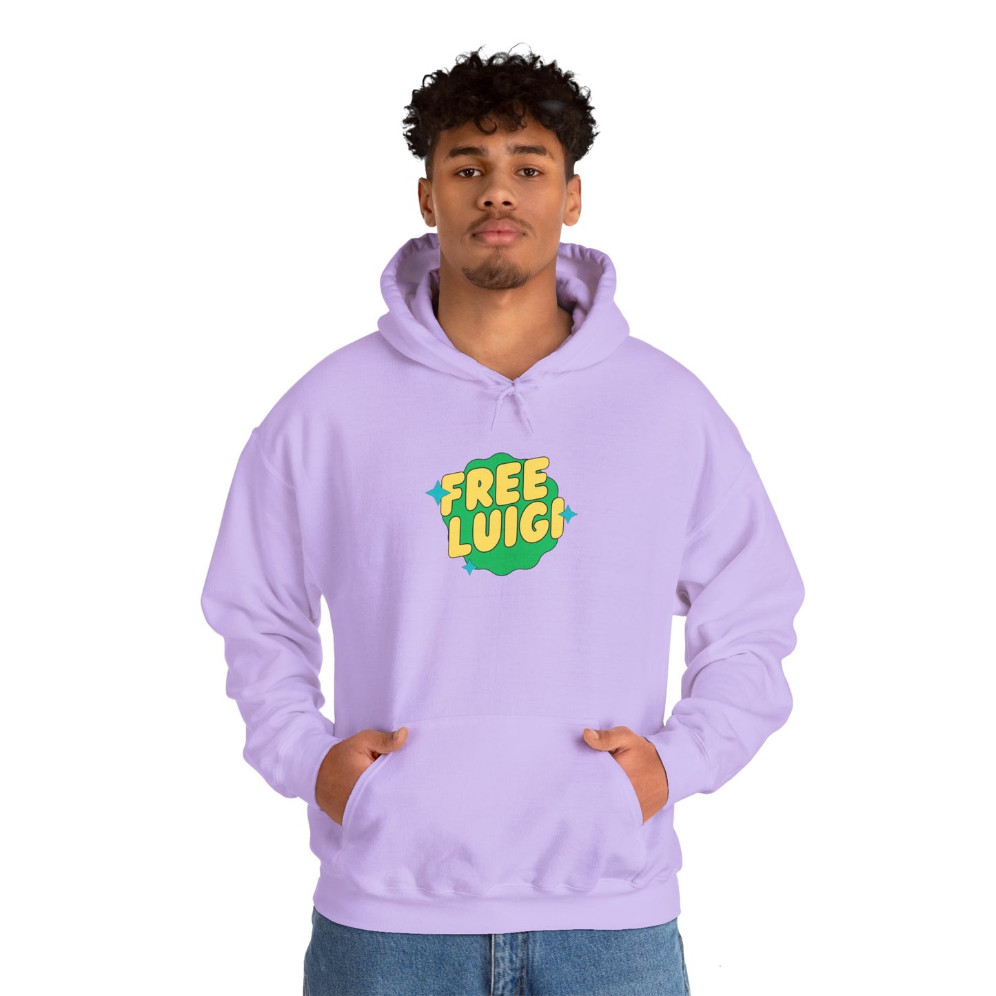 Free Our Guy Green Unisex Heavy Blend™ Hooded Sweatshirt