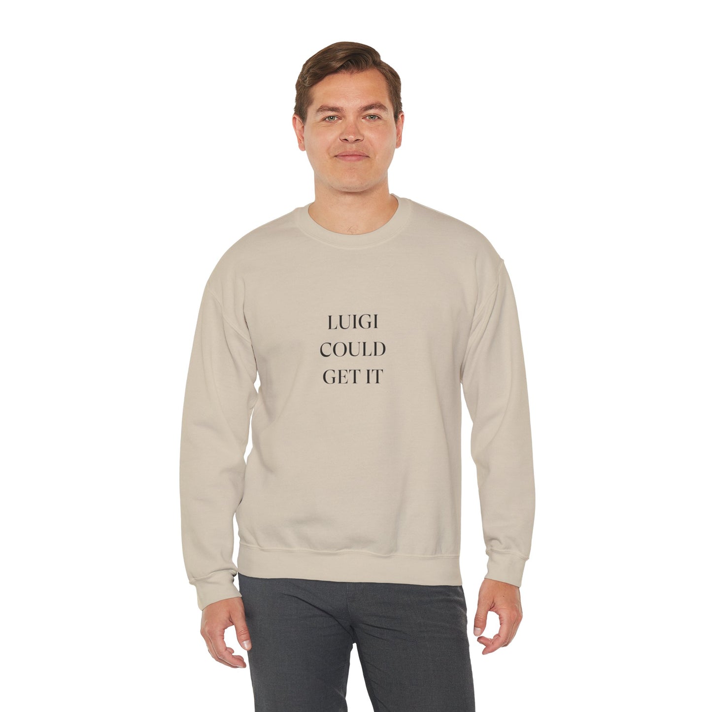 Black Get It Unisex Heavy Blend™ Crewneck Sweatshirt