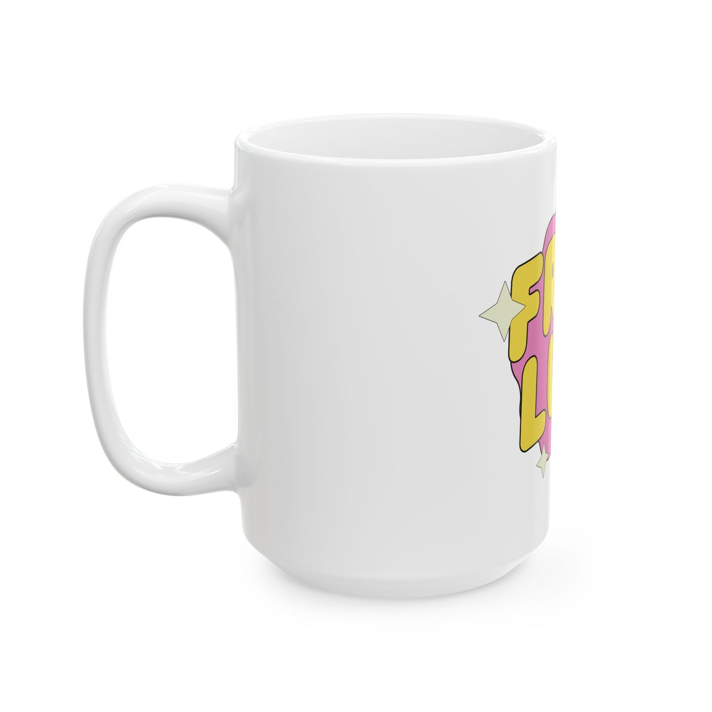 Free Our Guy Pink Ceramic Mug, (11oz, 15oz)