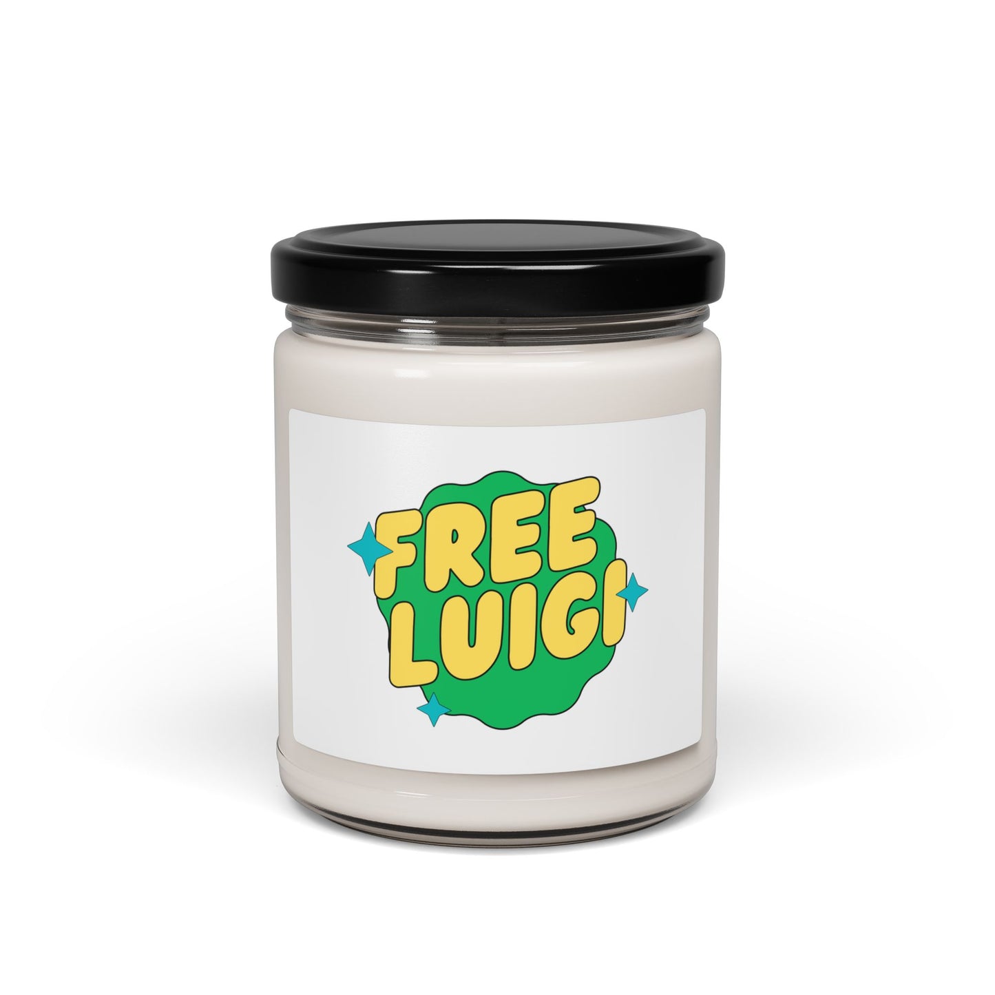 Free Our Guy Green Scented Soy Candle, 9oz