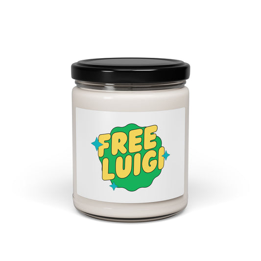 Free Our Guy Green Scented Soy Candle, 9oz