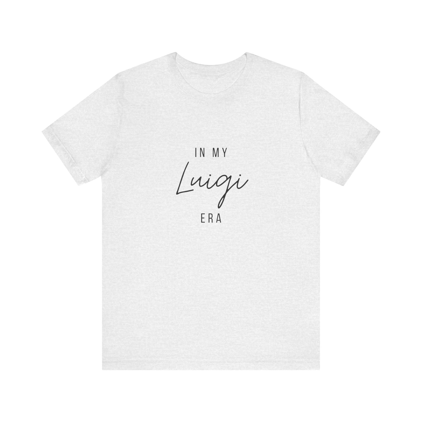 In My Era Script Unisex Jersey Short Sleeve Tee