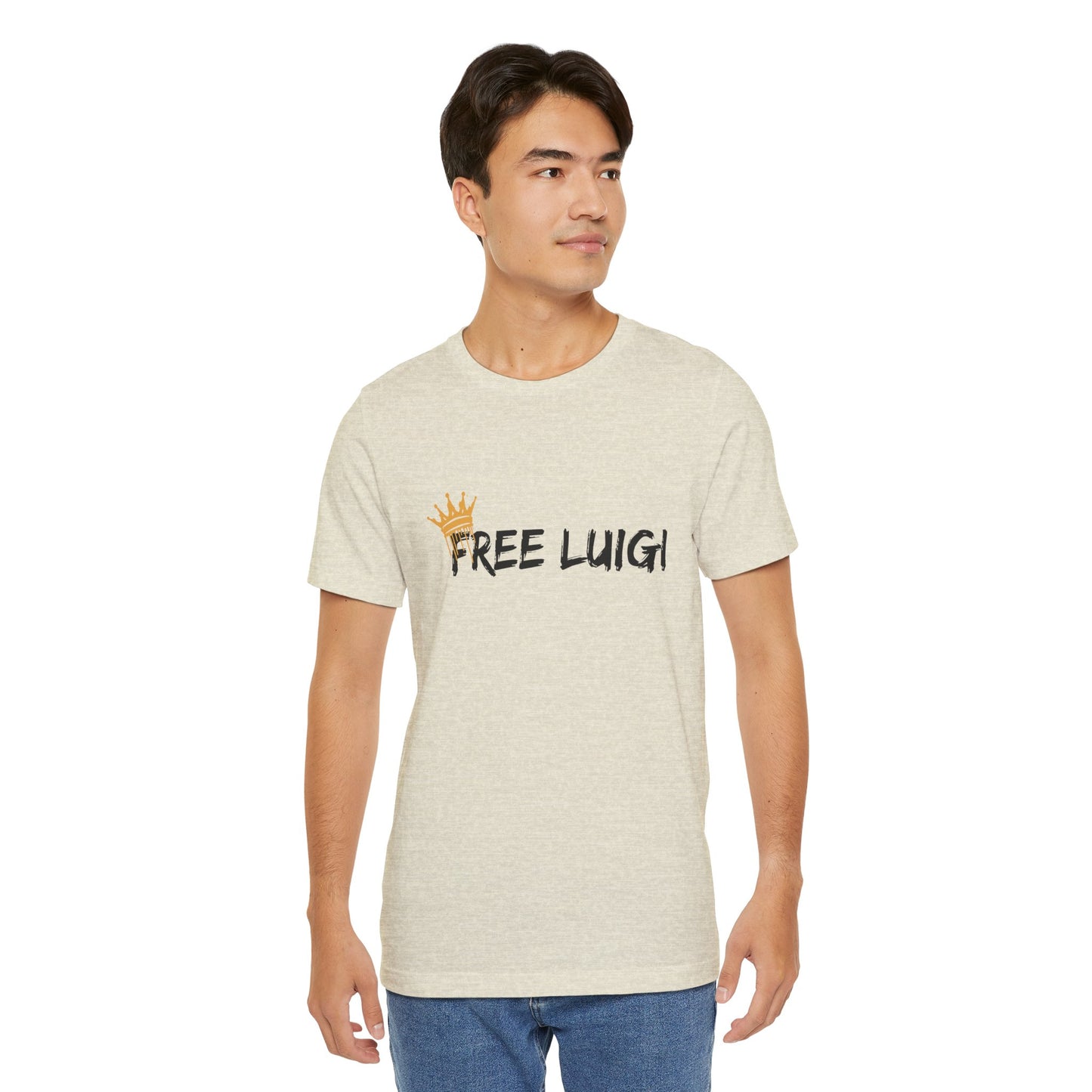 Free the King Black Unisex Jersey Short Sleeve Tee