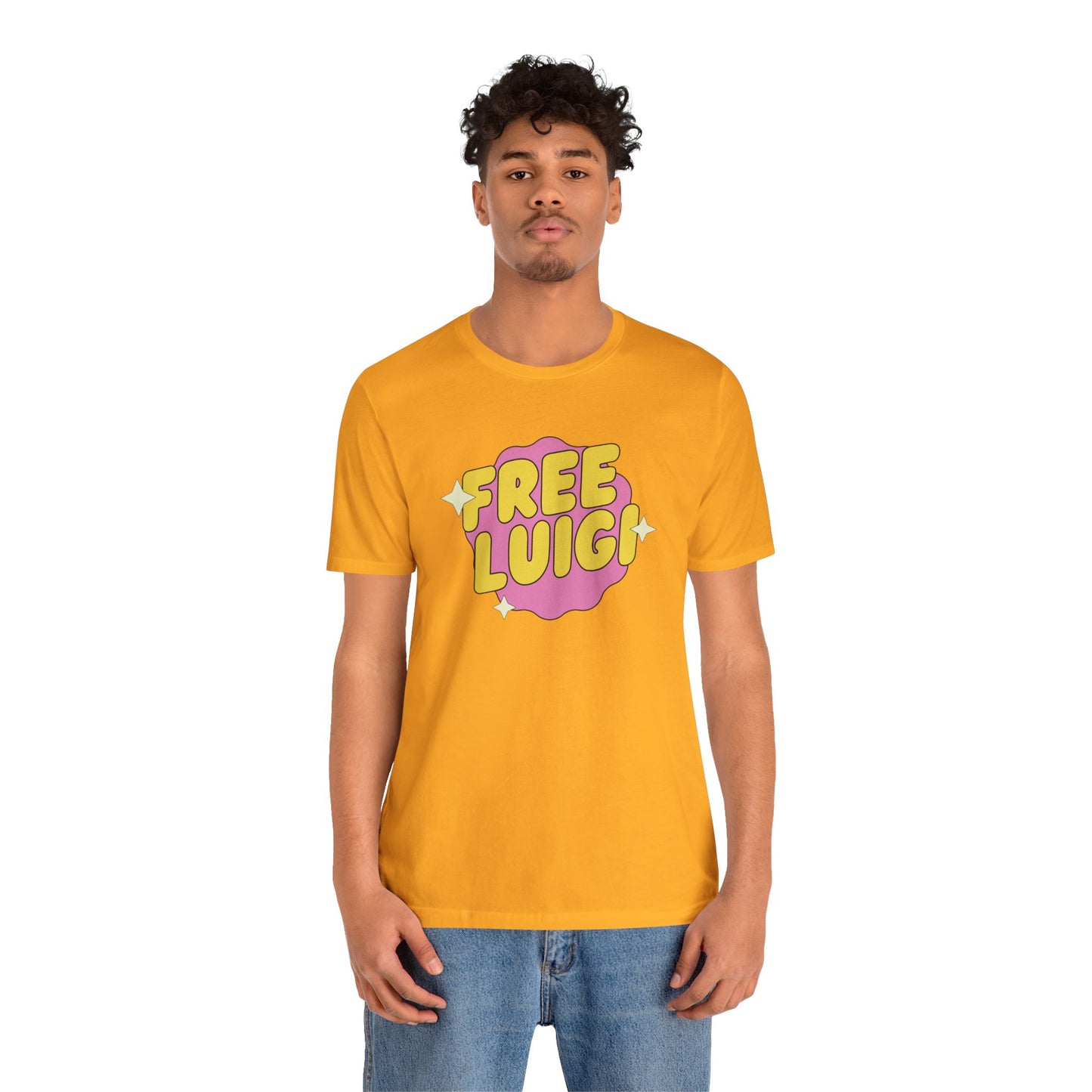 Yellow Free Our Guy Unisex Jersey Short Sleeve Tee