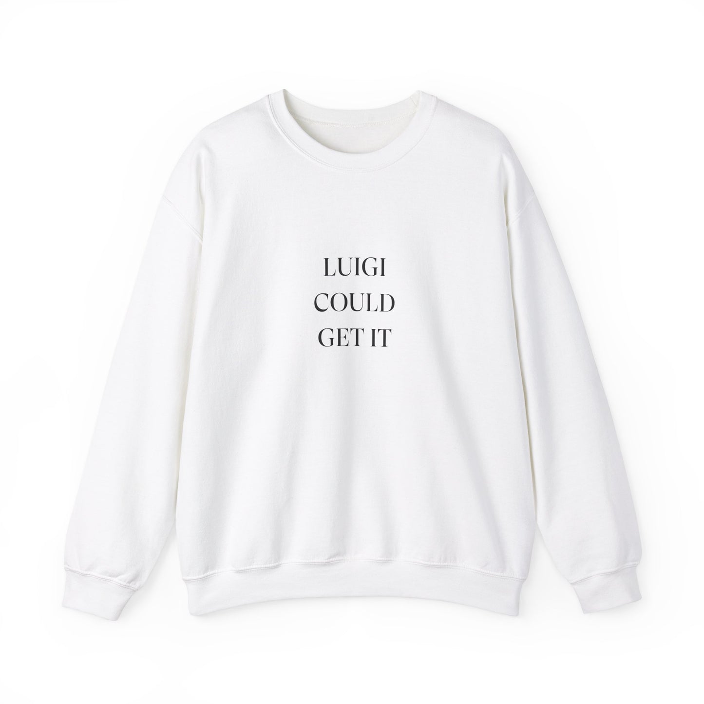 Black Get It Unisex Heavy Blend™ Crewneck Sweatshirt