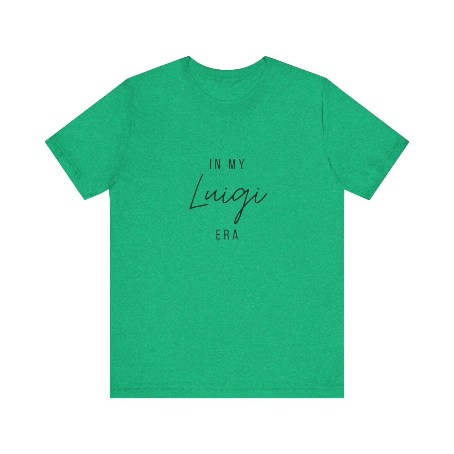 In My Era Script Unisex Jersey Short Sleeve Tee