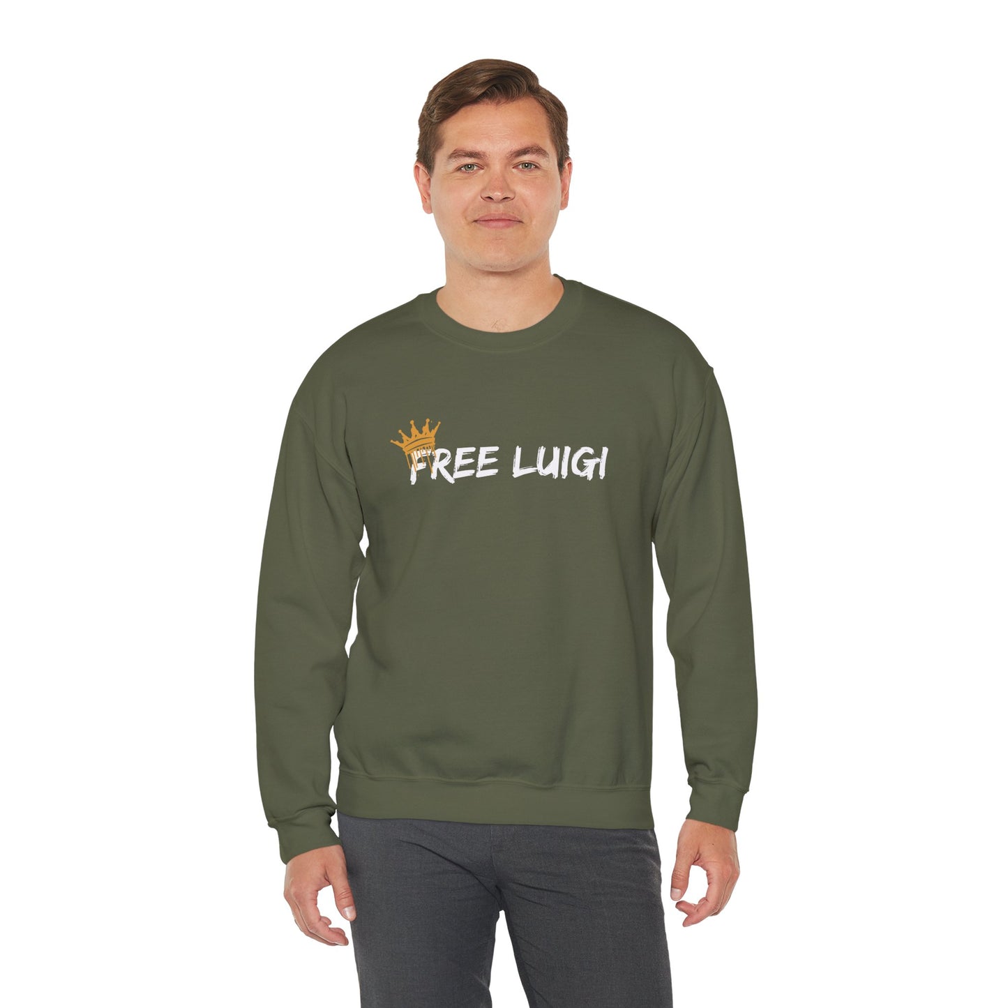 Free the King Unisex Heavy Blend™ Crewneck Sweatshirt