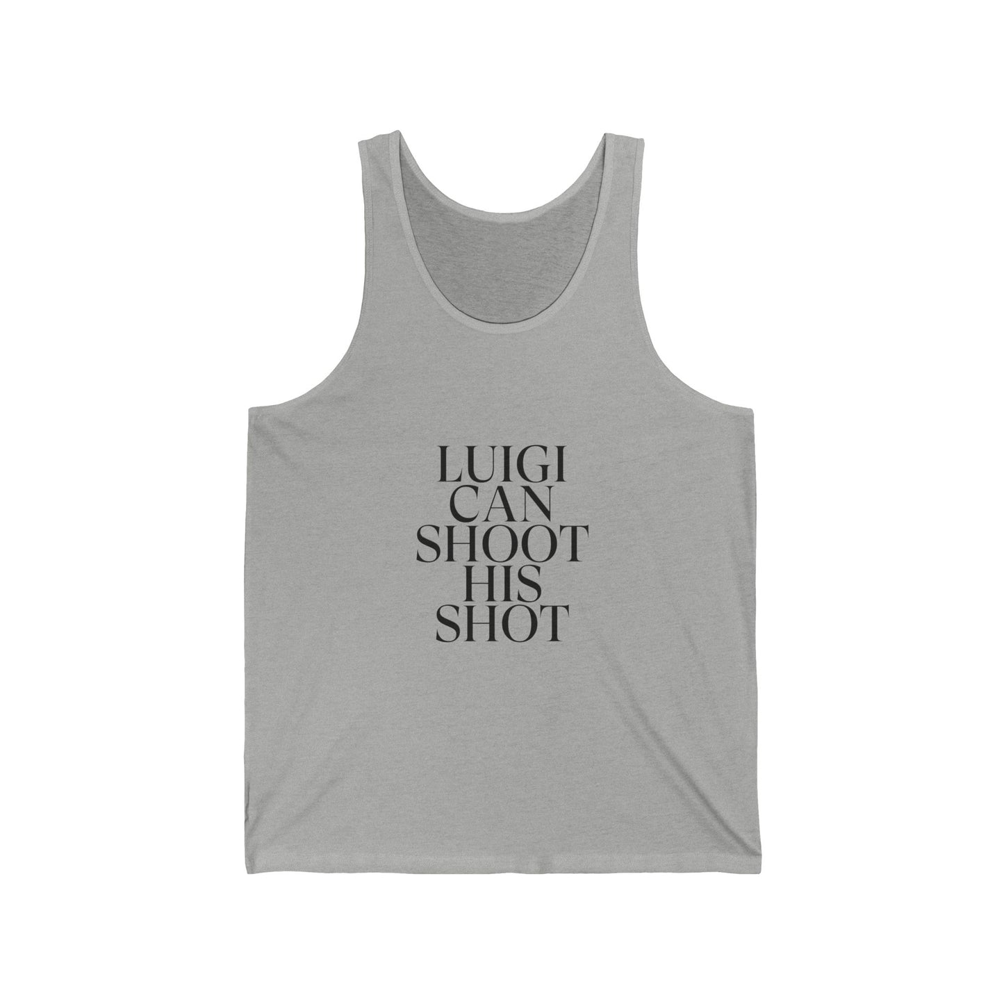 Shoot Your Shot Unisex Jersey Tank