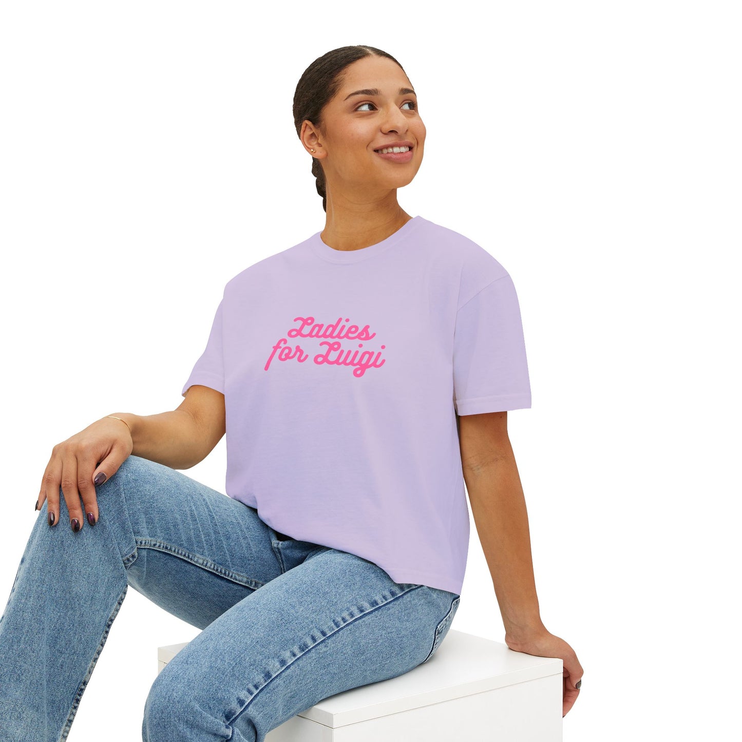 Ladies Love the Man Women's Boxy Tee