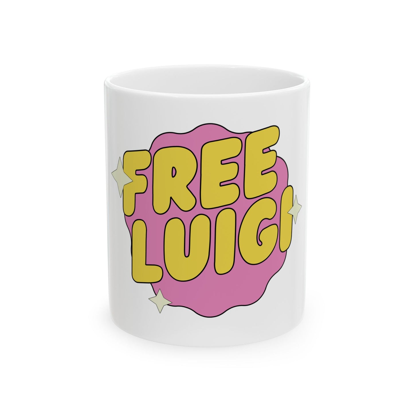 Free Our Guy Pink Ceramic Mug, (11oz, 15oz)