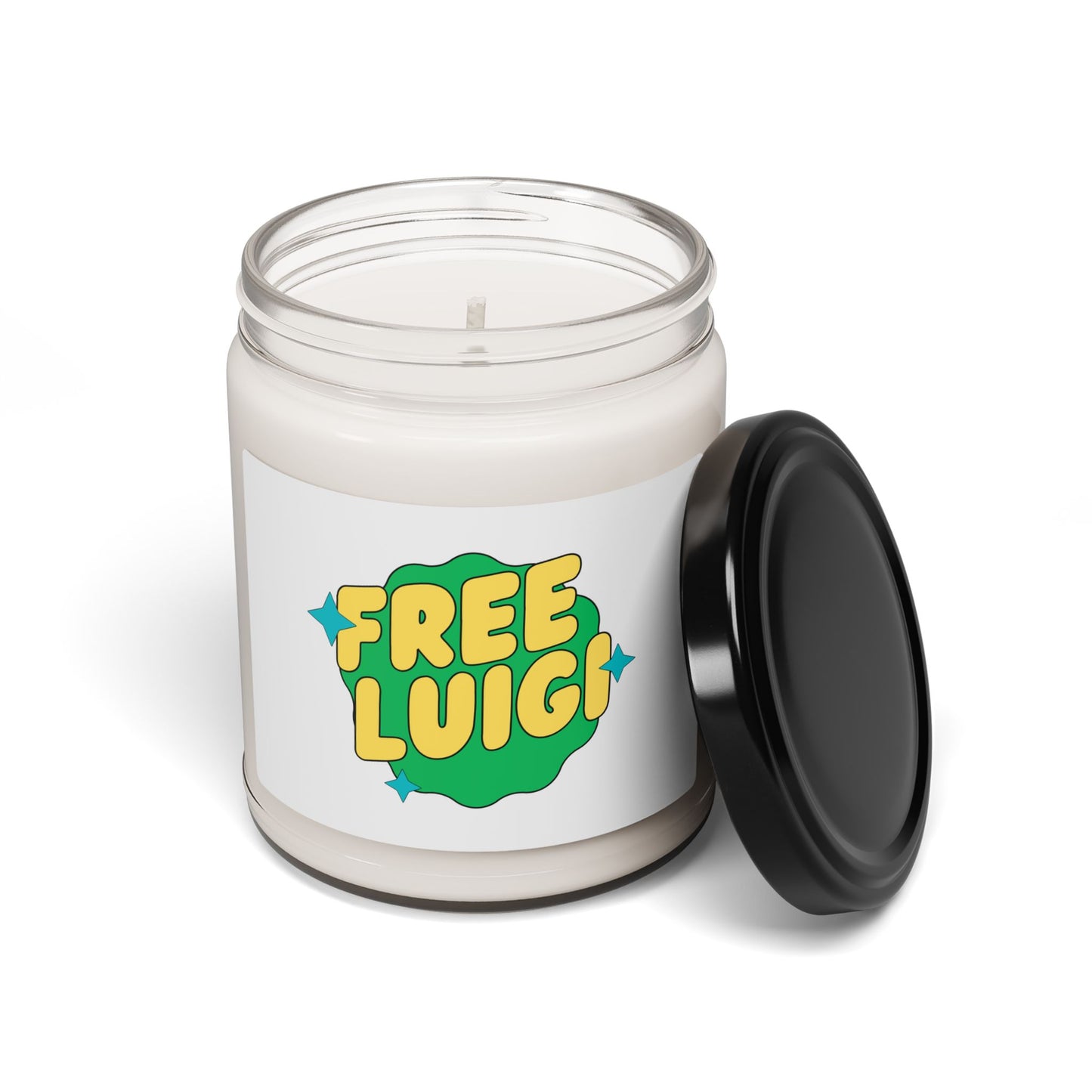 Free Our Guy Green Scented Soy Candle, 9oz