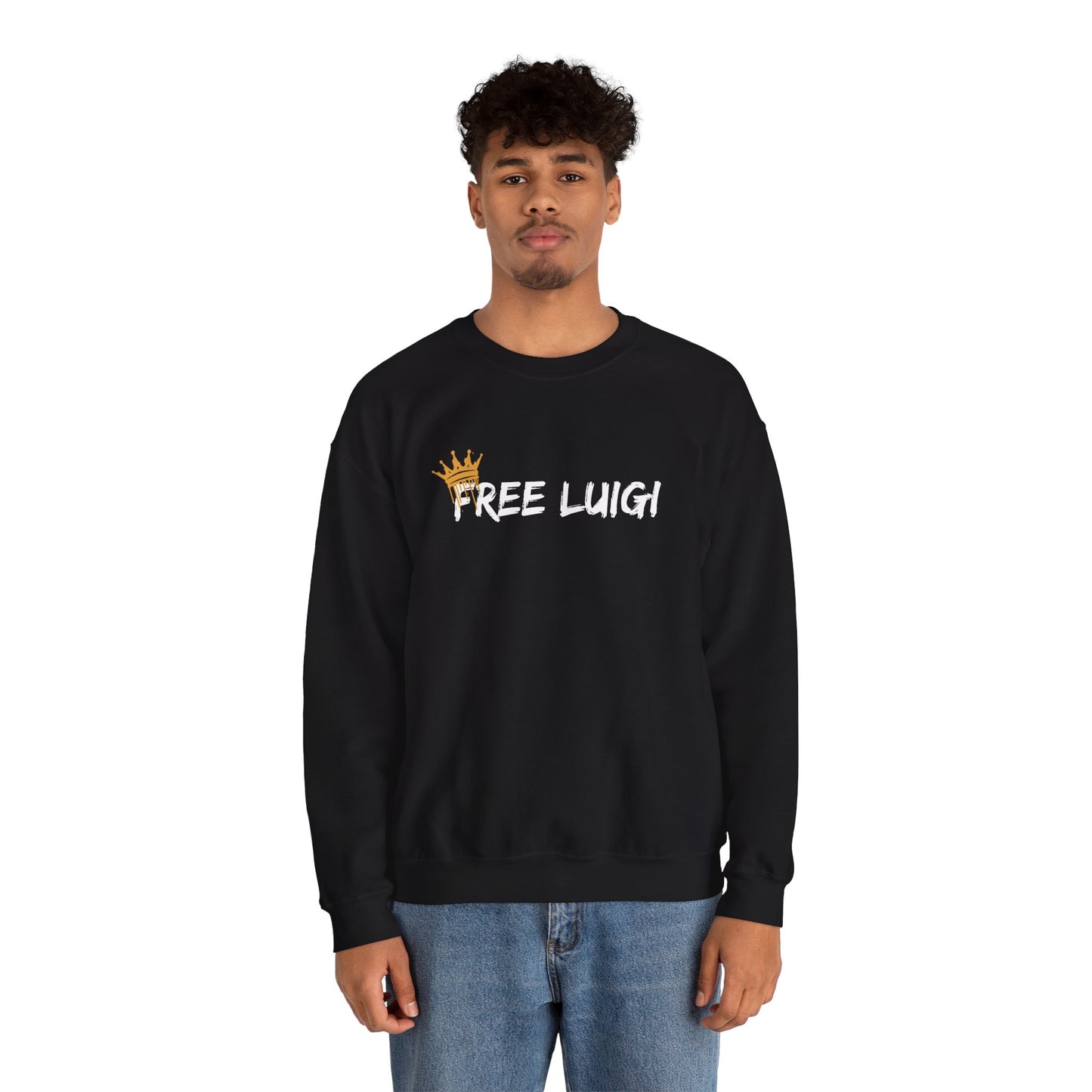 Free the King Unisex Heavy Blend™ Crewneck Sweatshirt