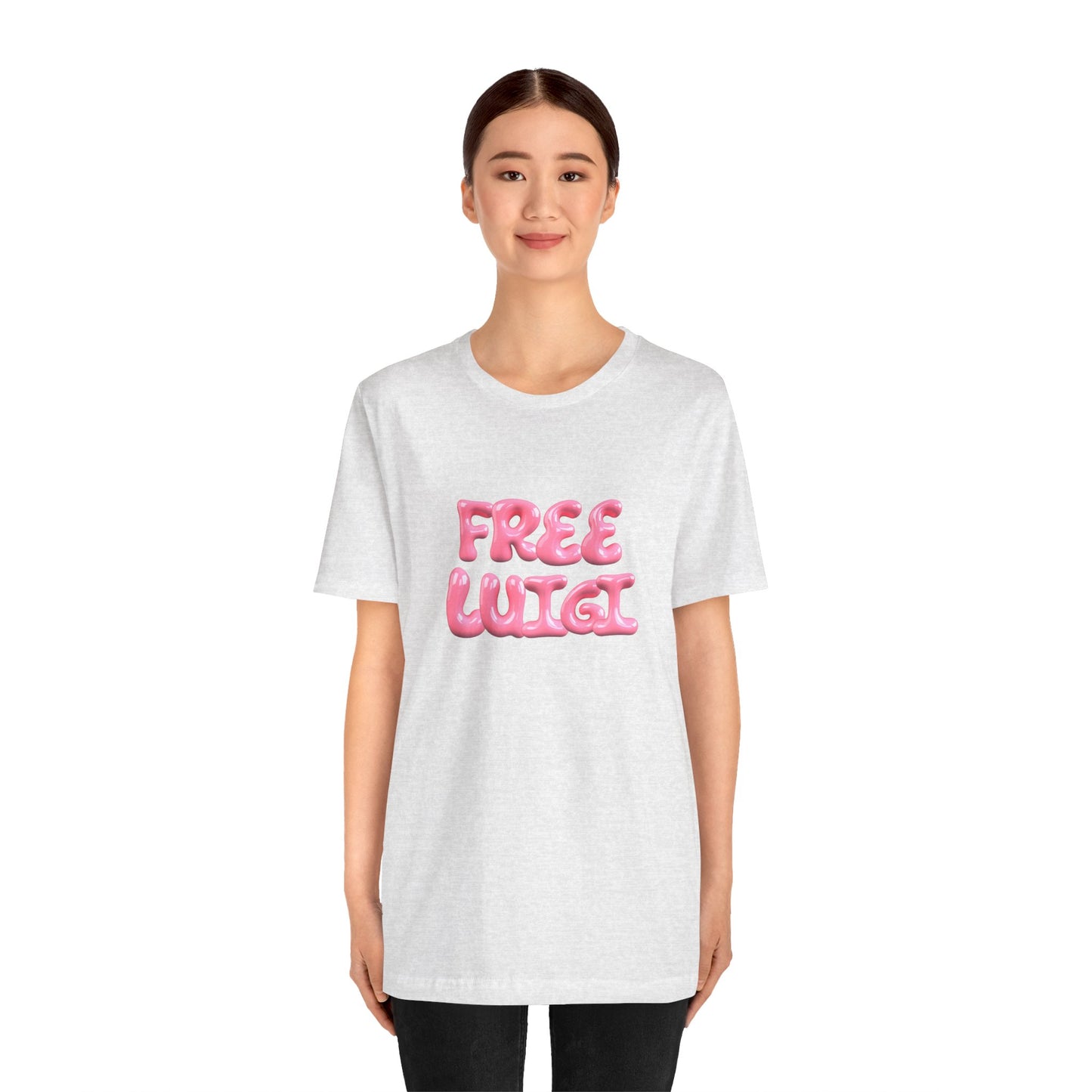 Bubble Gum Freedom Unisex Jersey Short Sleeve Tee