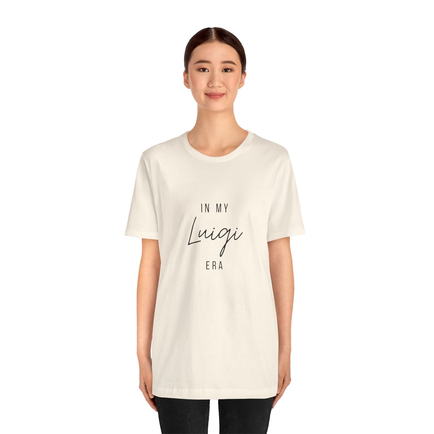 In My Era Script Unisex Jersey Short Sleeve Tee