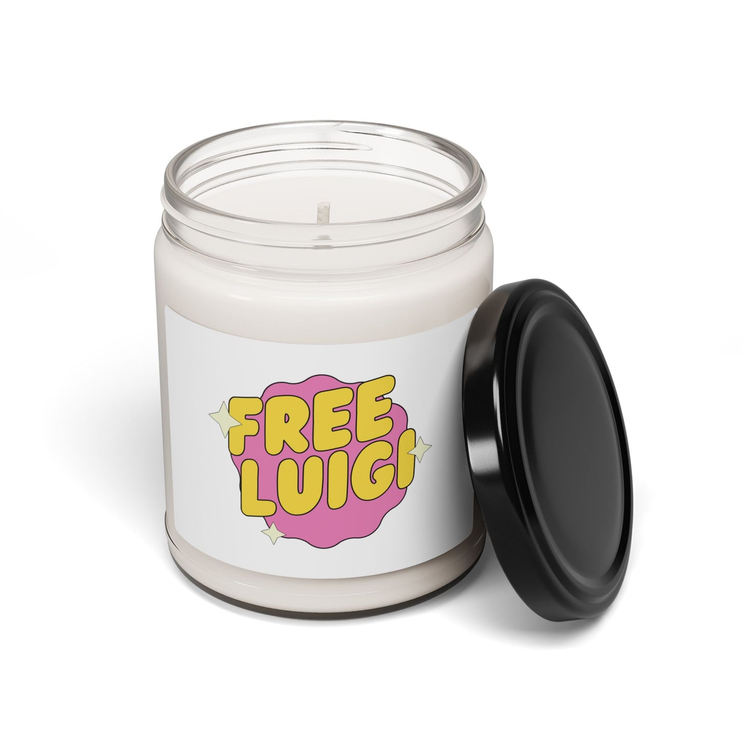 Free Our Guy Pink Scented Soy Candle, 9oz