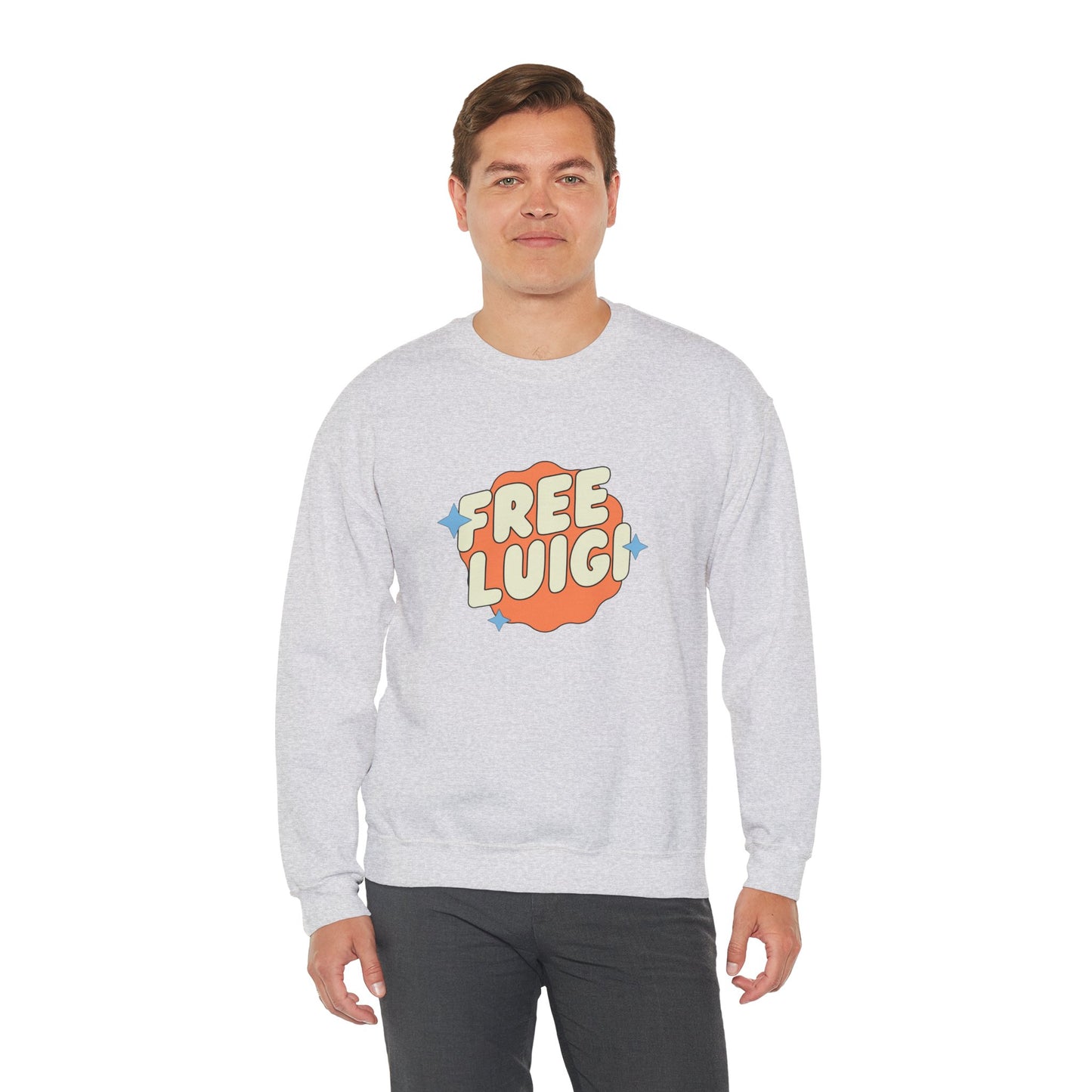 Free Our Guy Unisex Heavy Blend™ Crewneck Sweatshirt