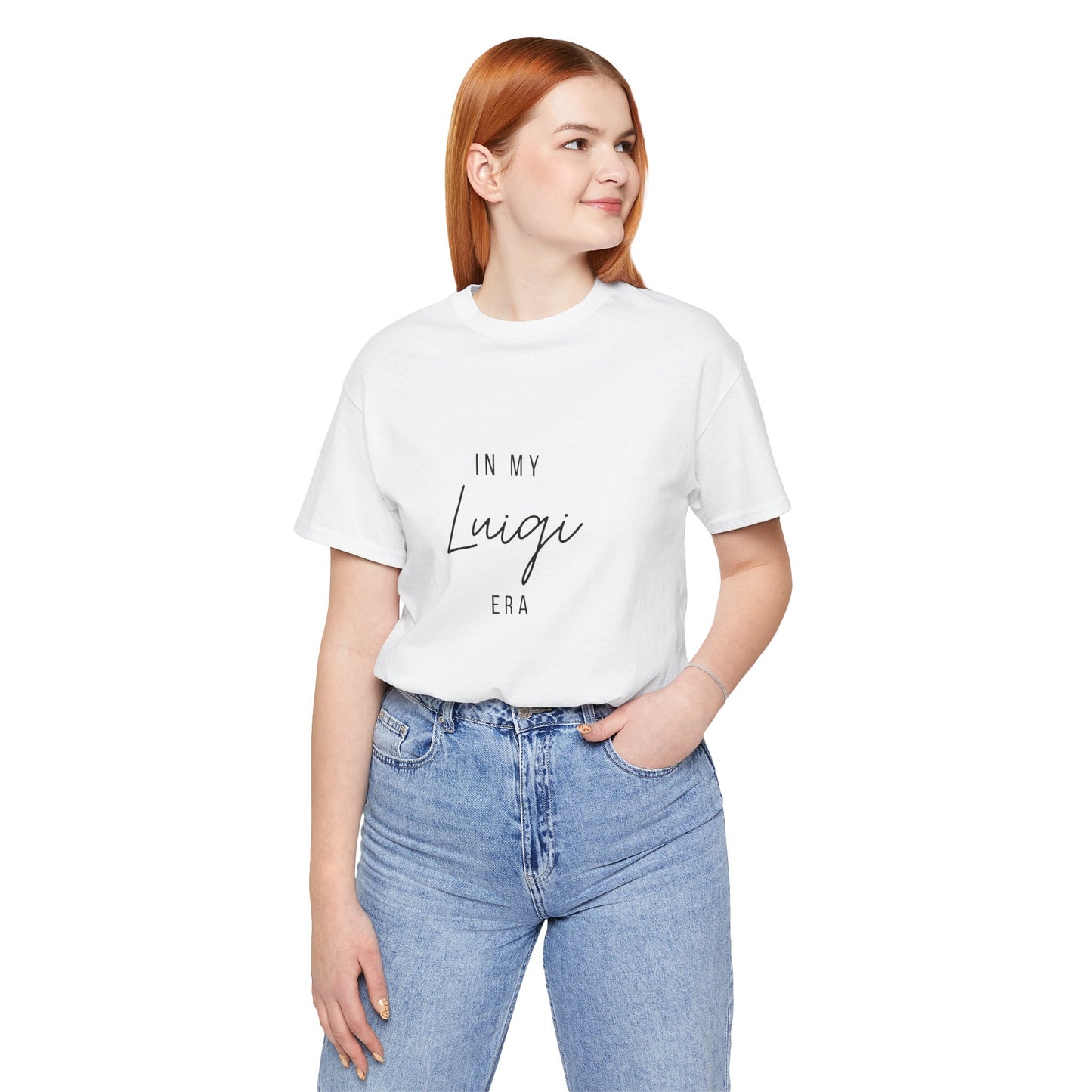 In My Era Script Unisex Jersey Short Sleeve Tee