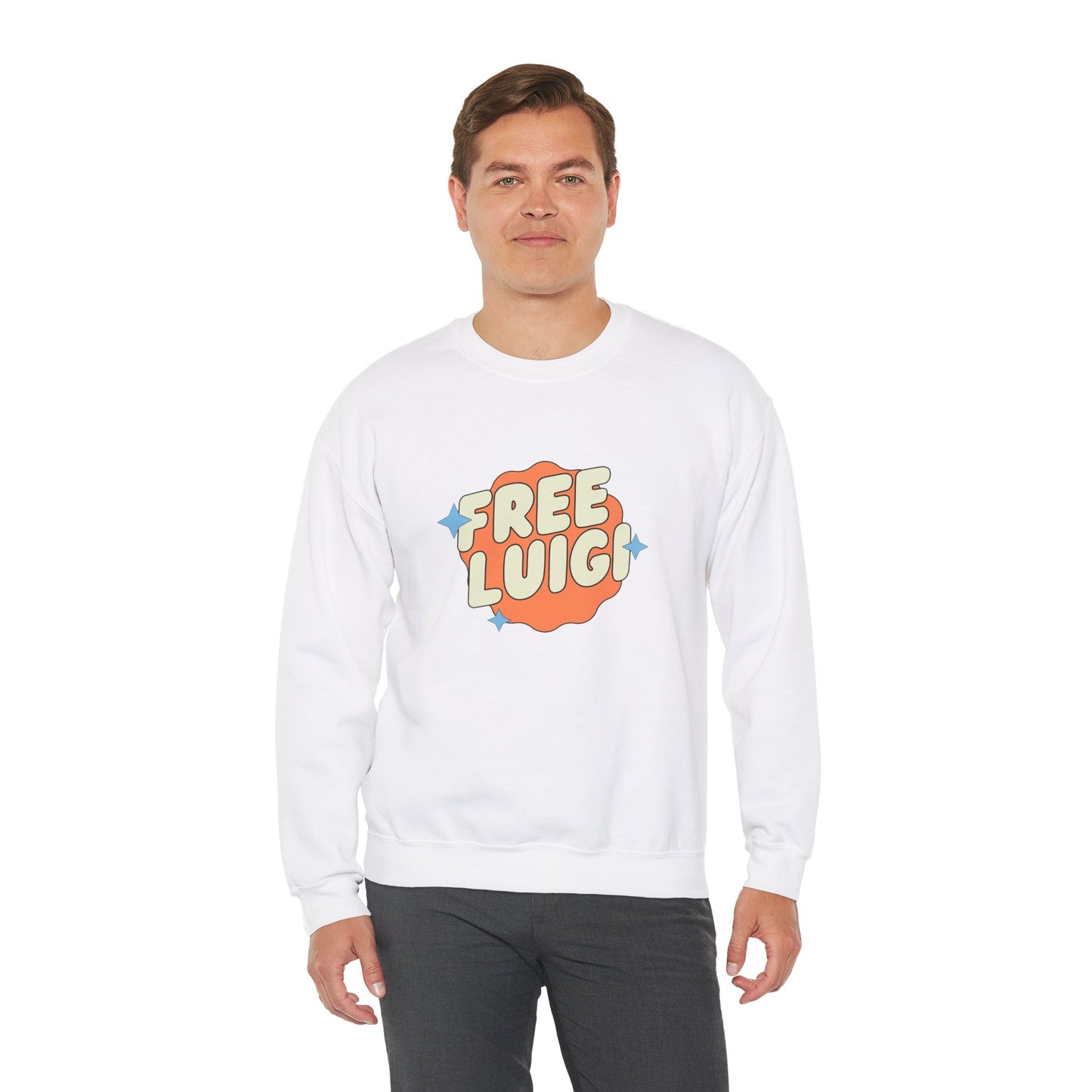 Free Our Guy Unisex Heavy Blend™ Crewneck Sweatshirt