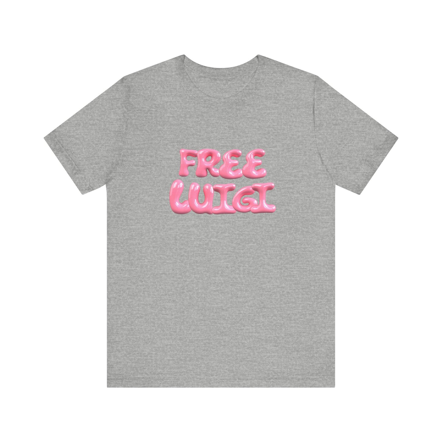 Bubble Gum Freedom Unisex Jersey Short Sleeve Tee