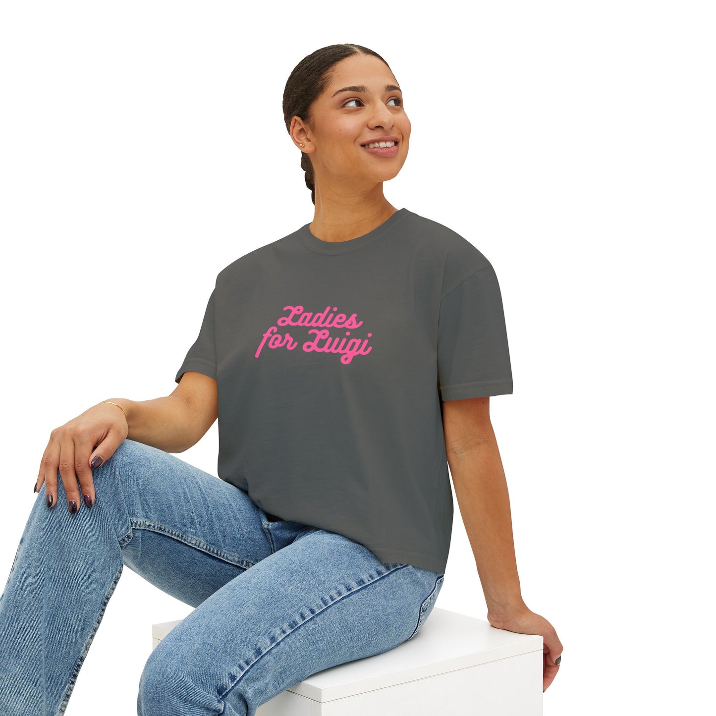 Ladies Love the Man Women's Boxy Tee