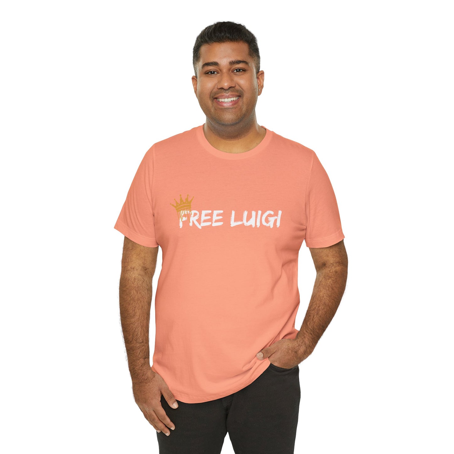 Free The King White Unisex Jersey Short Sleeve Tee