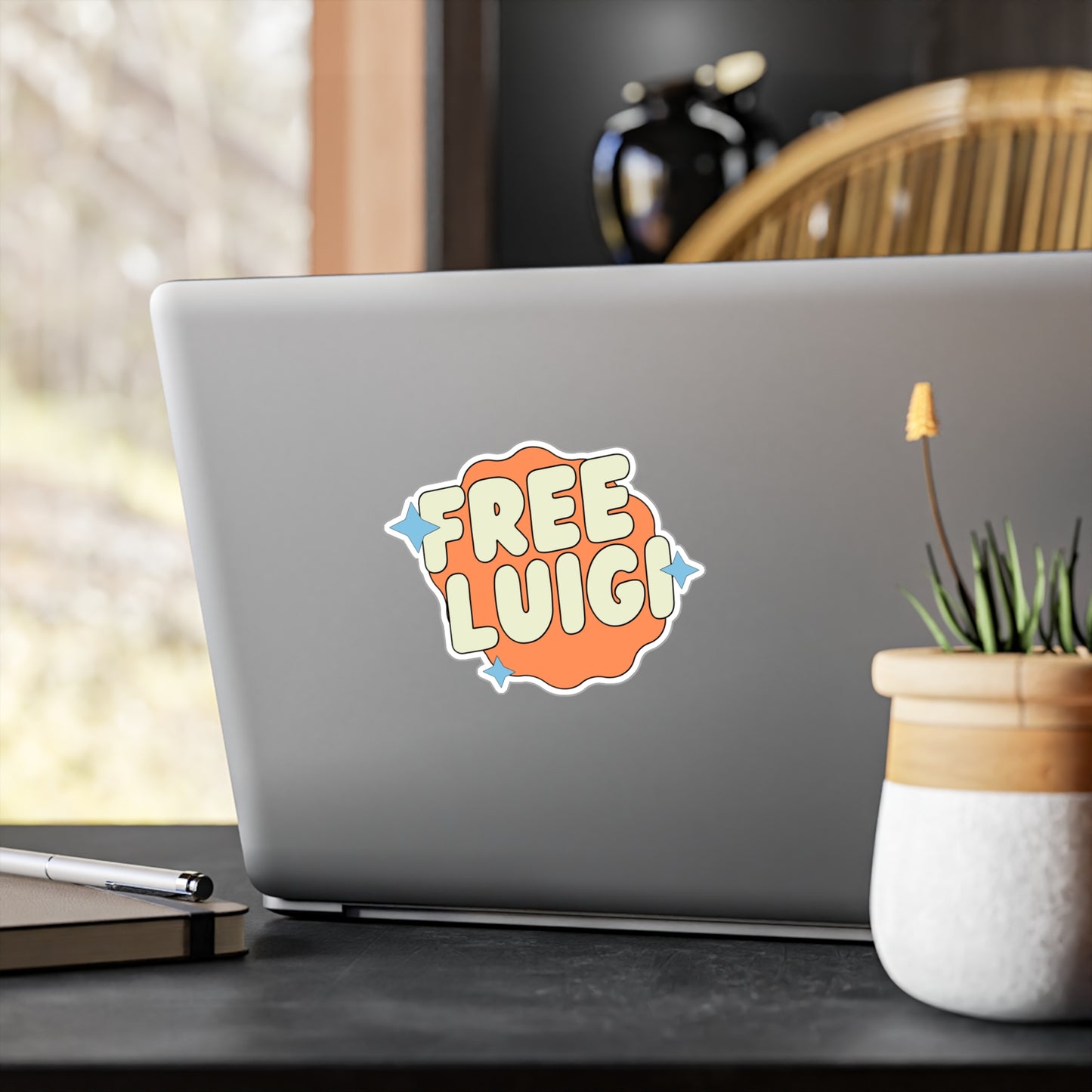 Free Our Guy Orange Kiss-Cut Vinyl Decals