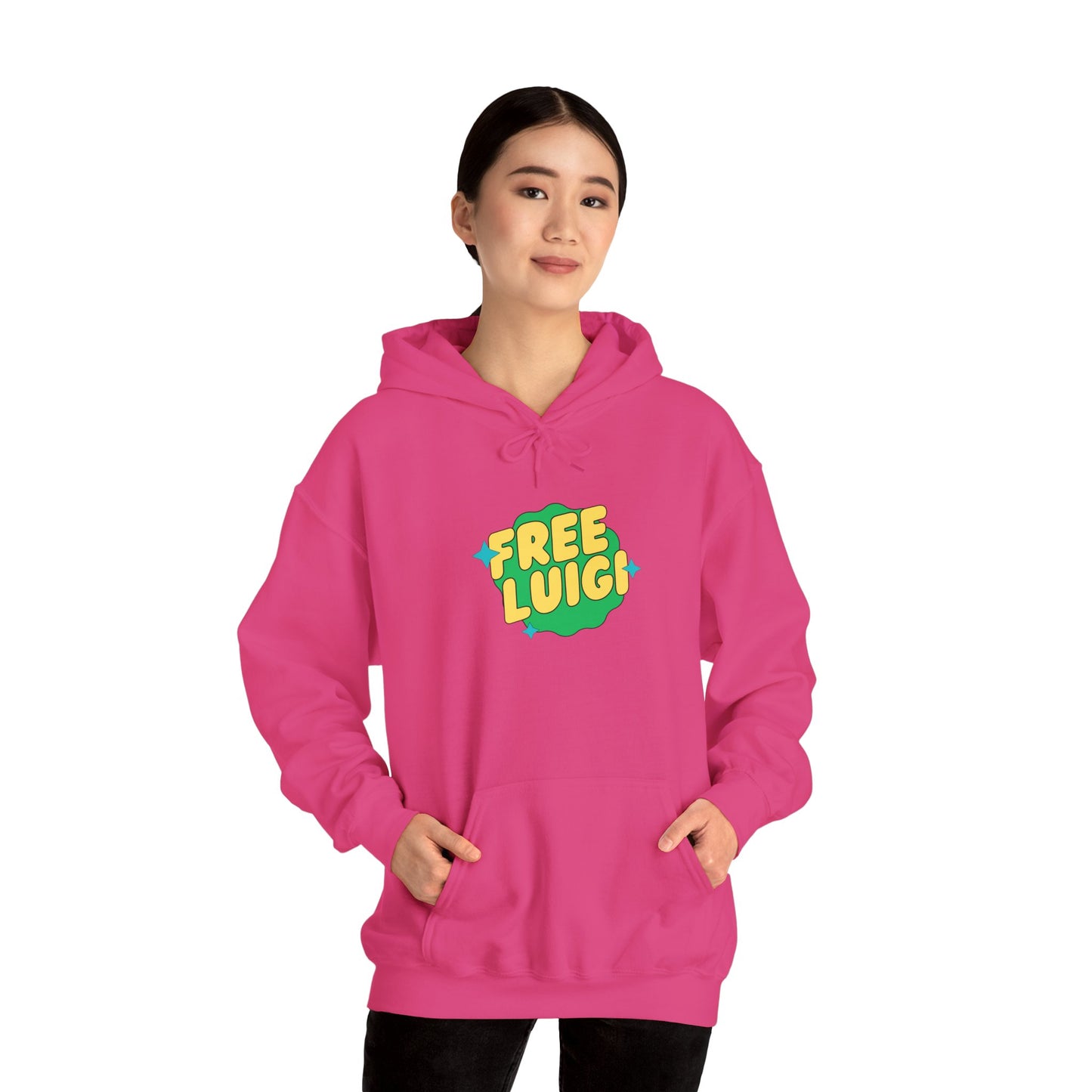 Free Our Guy Green Unisex Heavy Blend™ Hooded Sweatshirt