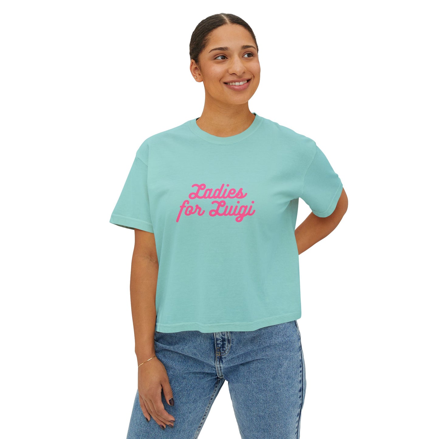 Ladies Love the Man Women's Boxy Tee