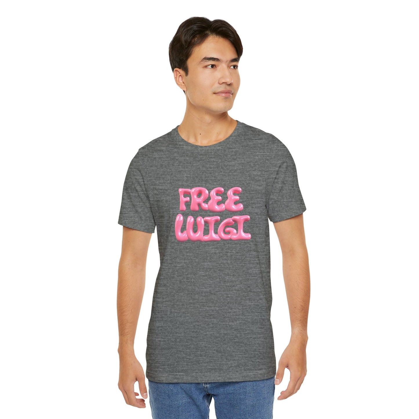 Bubble Gum Freedom Unisex Jersey Short Sleeve Tee