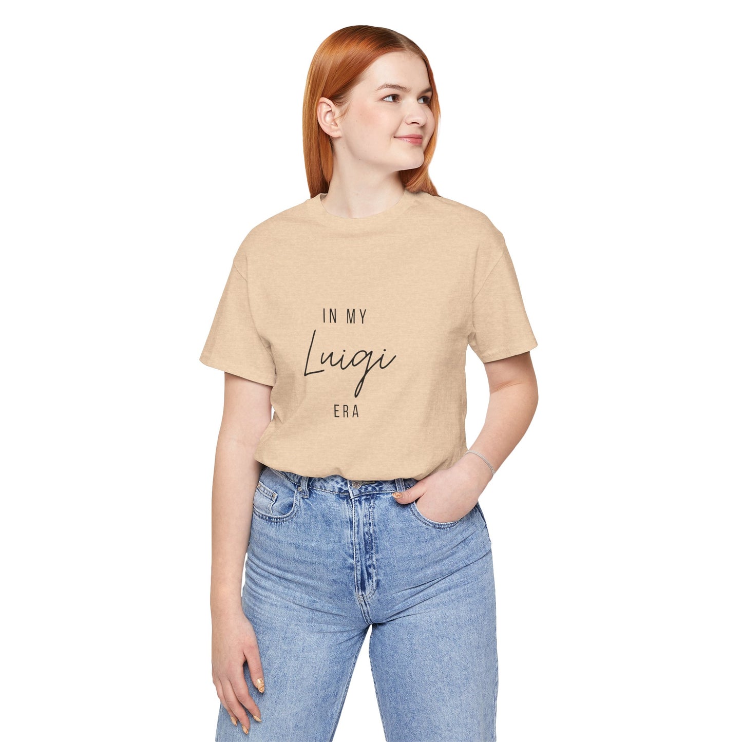 In My Era Script Unisex Jersey Short Sleeve Tee