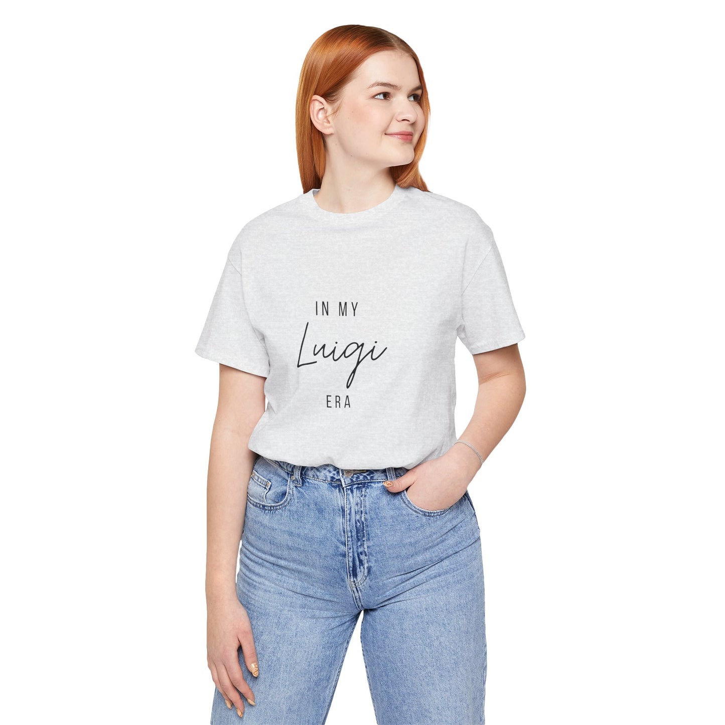 In My Era Script Unisex Jersey Short Sleeve Tee