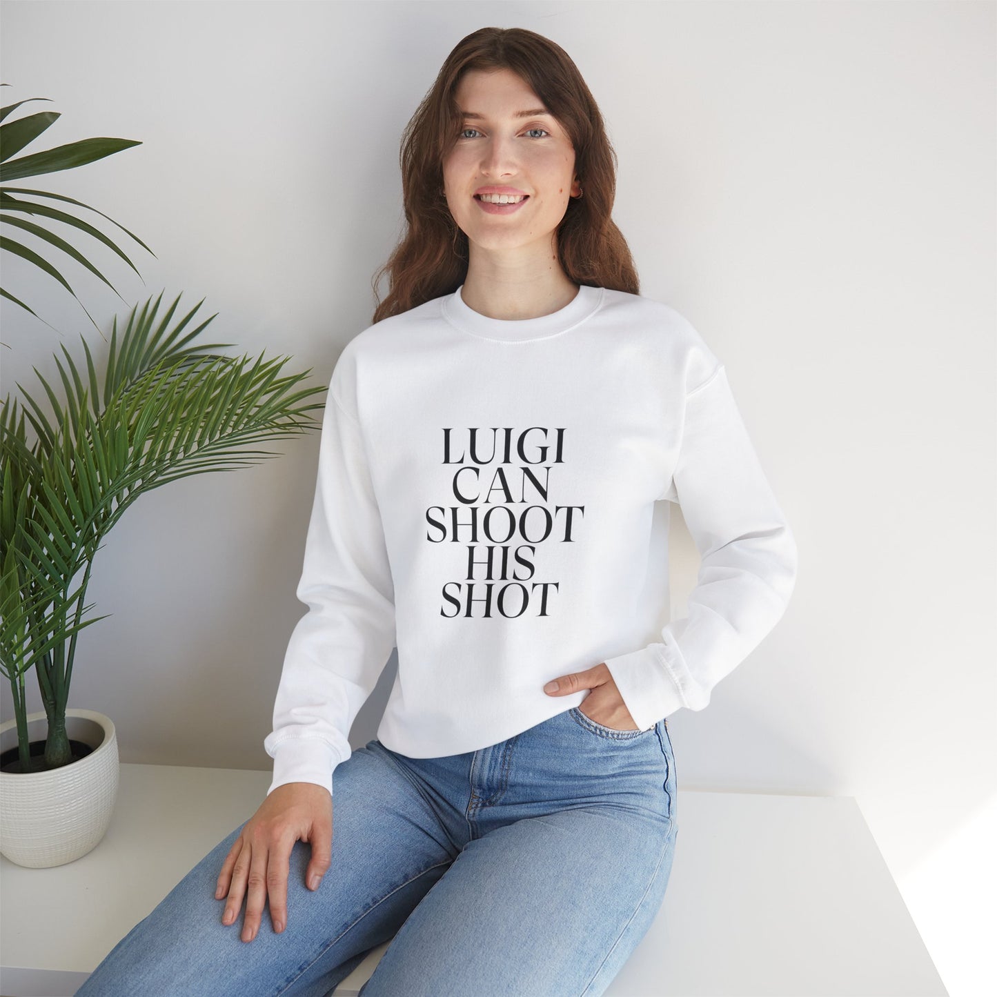 Shoot Your Shot Unisex Heavy Blend™ Crewneck Sweatshirt