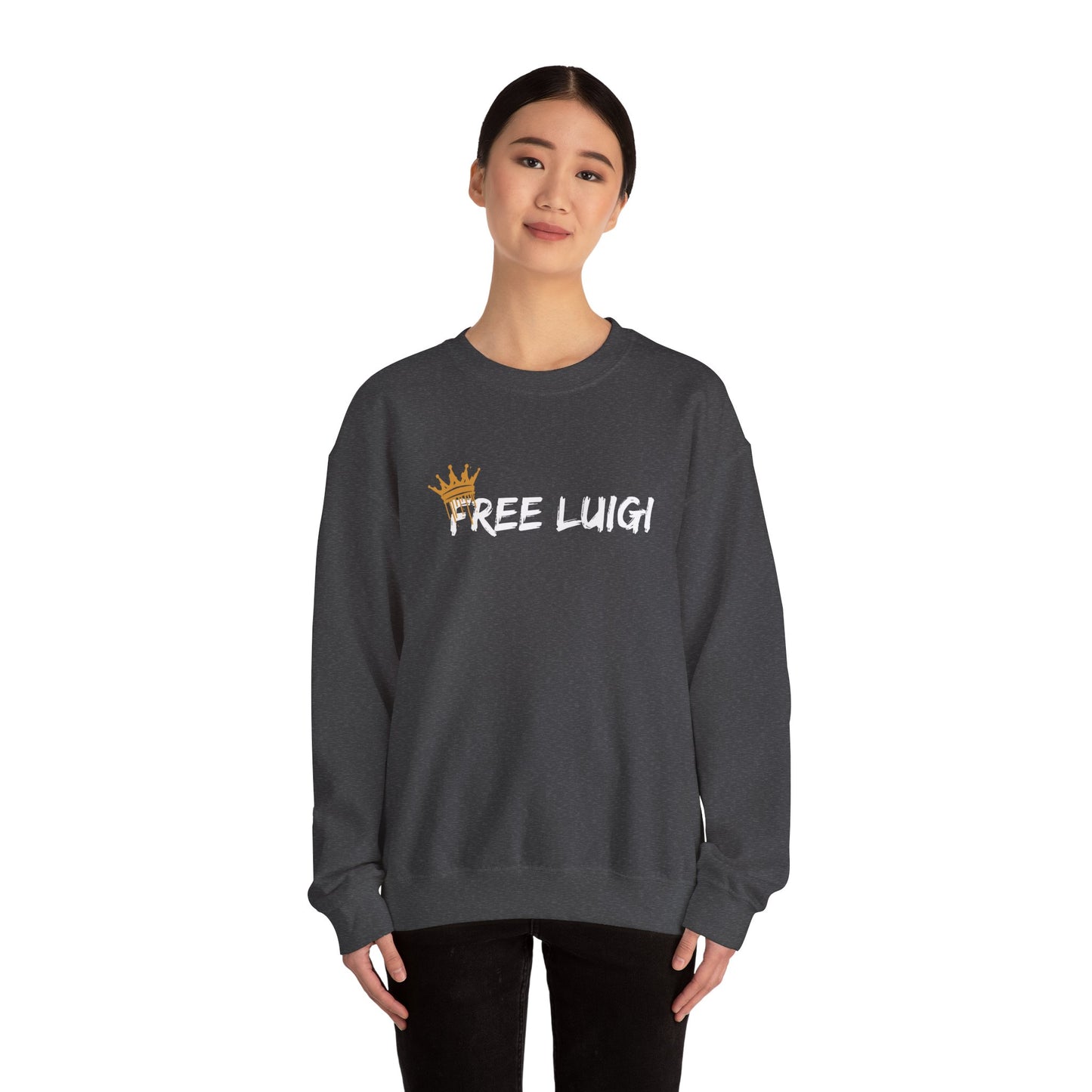 Free the King Unisex Heavy Blend™ Crewneck Sweatshirt