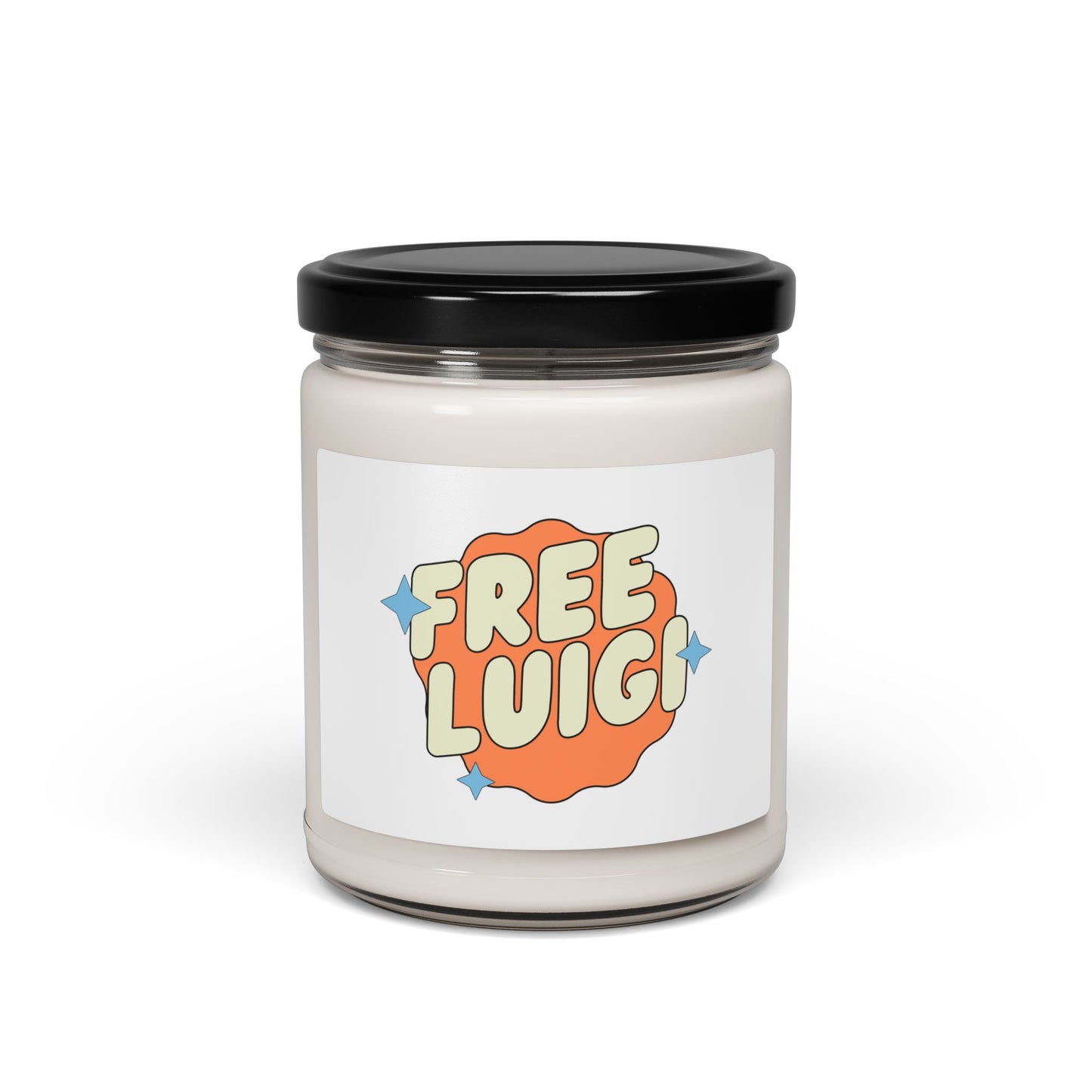 Free Our Guy Orange Scented Soy Candle, 9oz