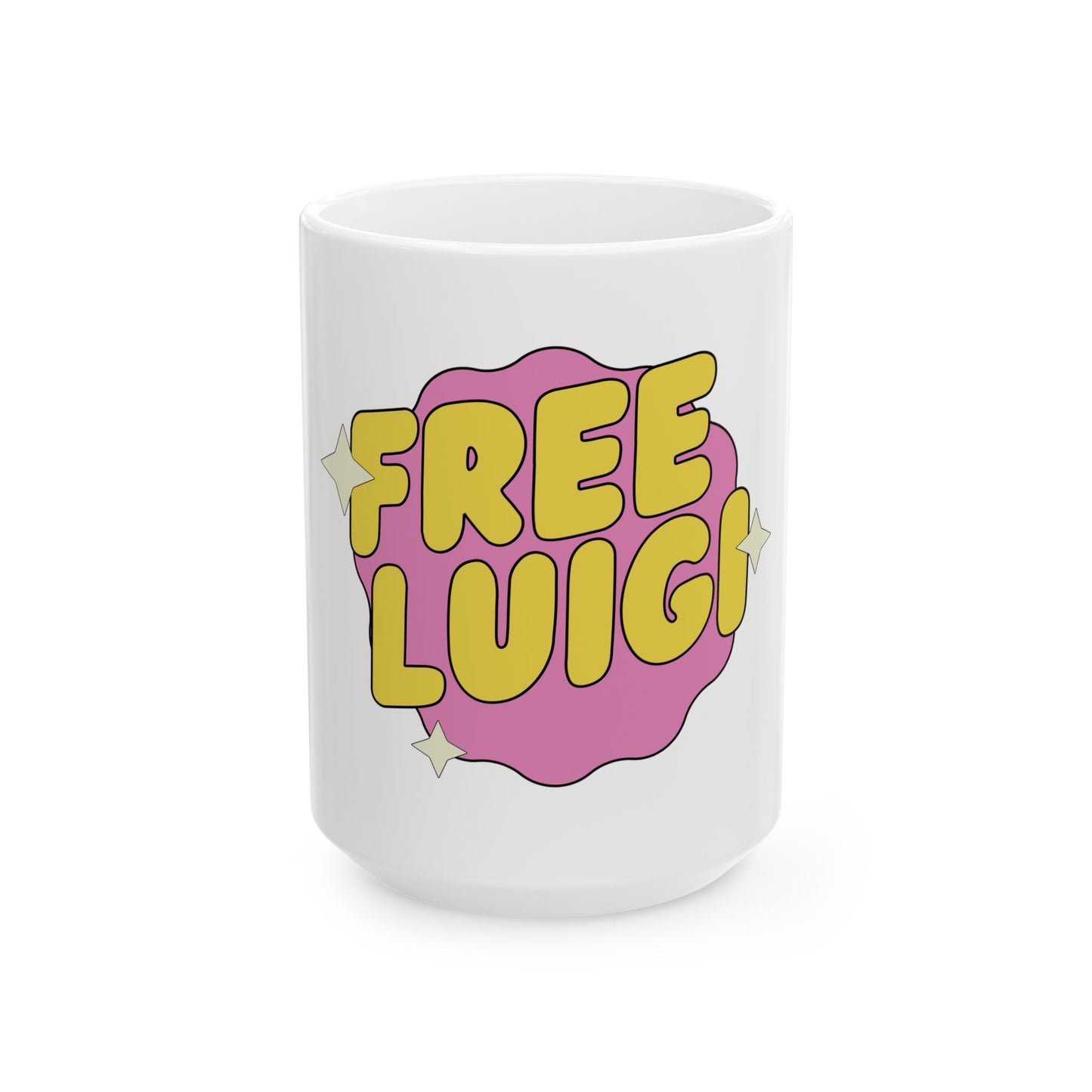 Free Our Guy Pink Ceramic Mug, (11oz, 15oz)