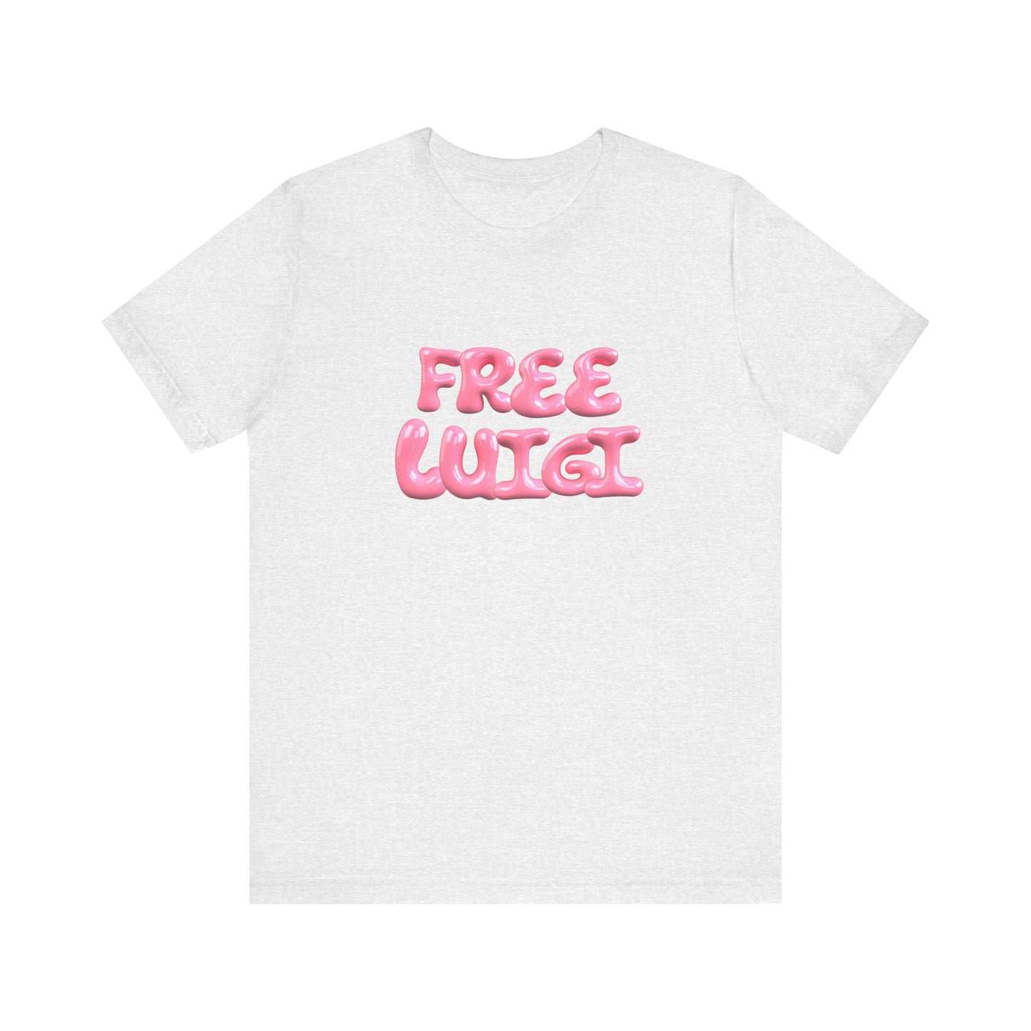 Bubble Gum Freedom Unisex Jersey Short Sleeve Tee