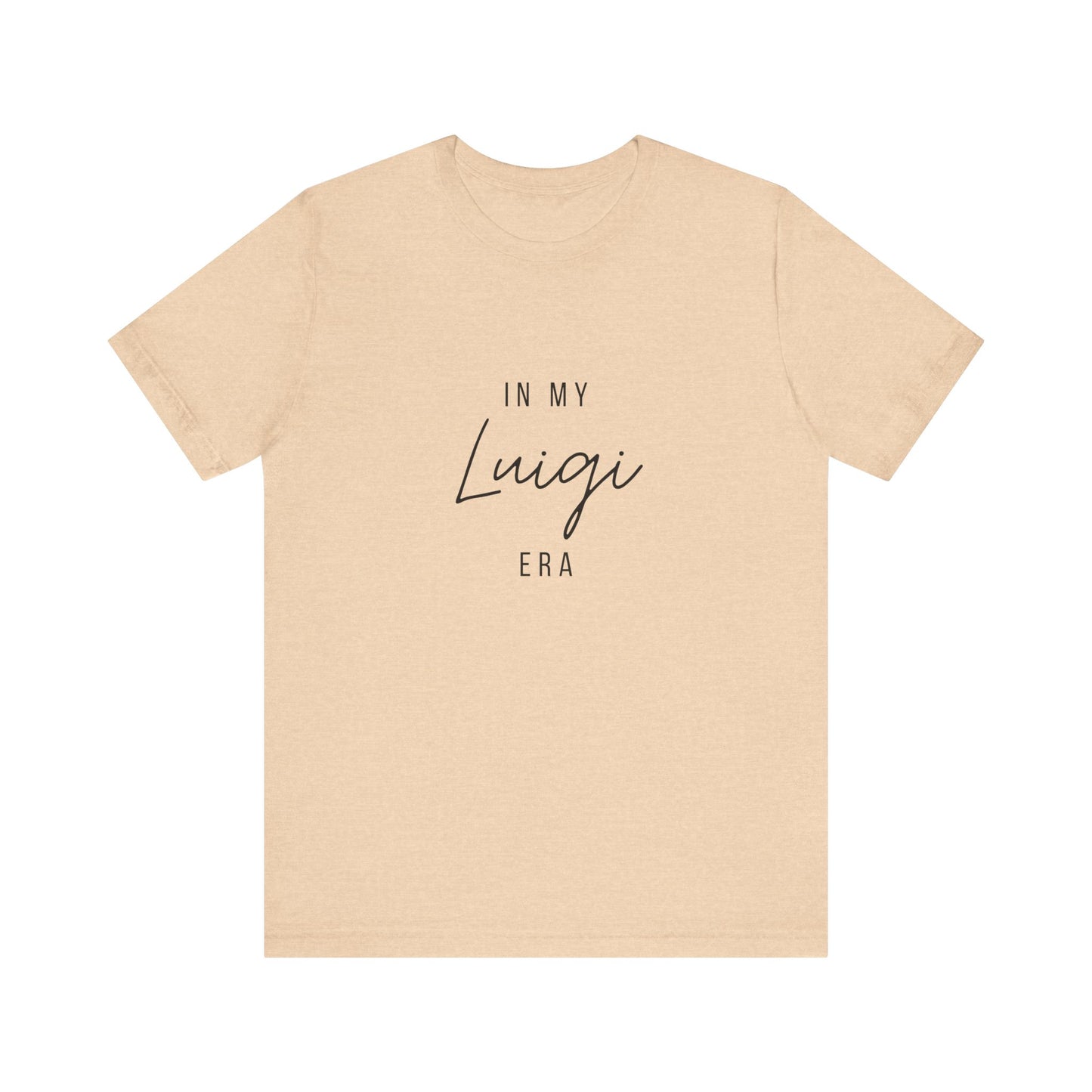 In My Era Script Unisex Jersey Short Sleeve Tee