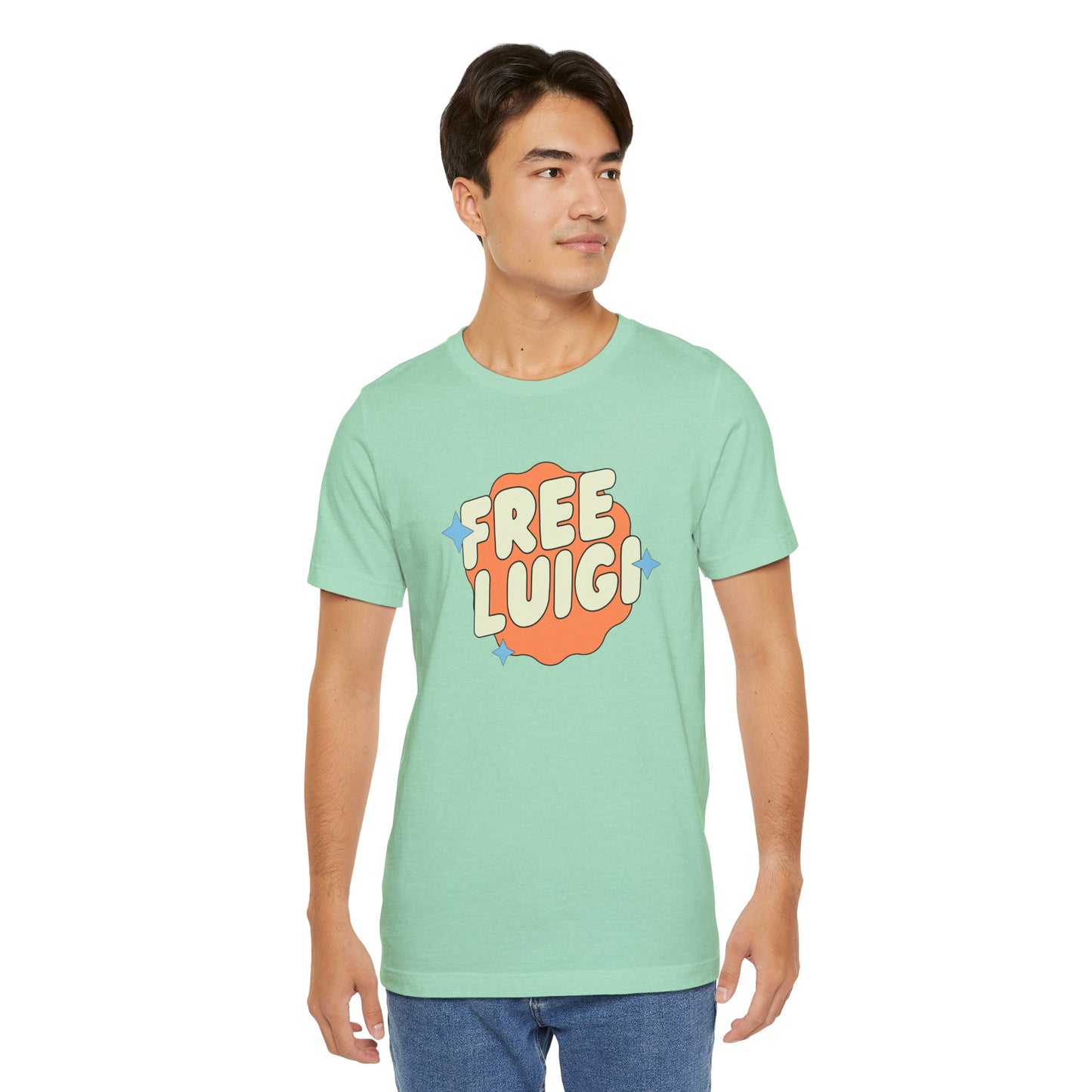 Free Our Guy Orange Unisex Jersey Short Sleeve Tee