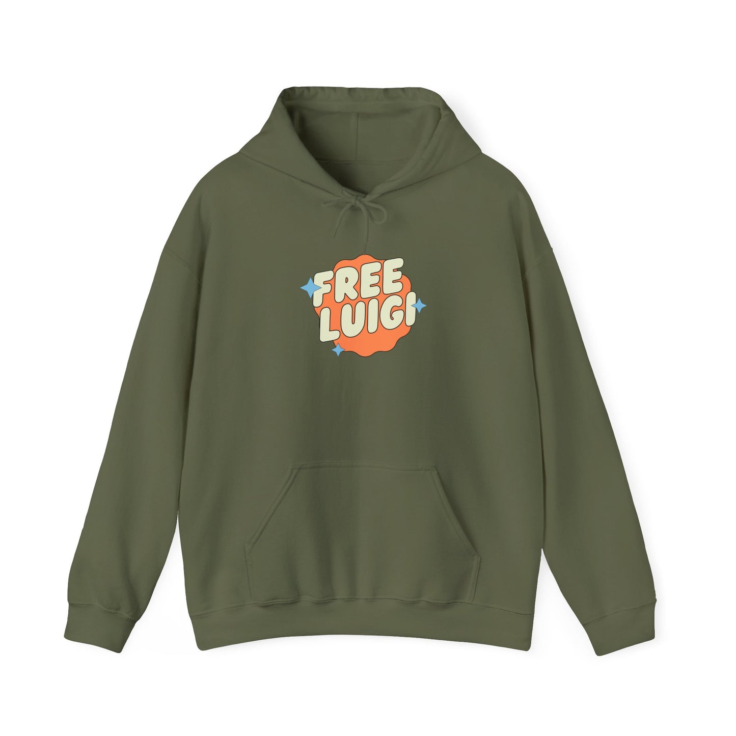 Free Our Guy Orange Unisex Heavy Blend™ Hooded Sweatshirt